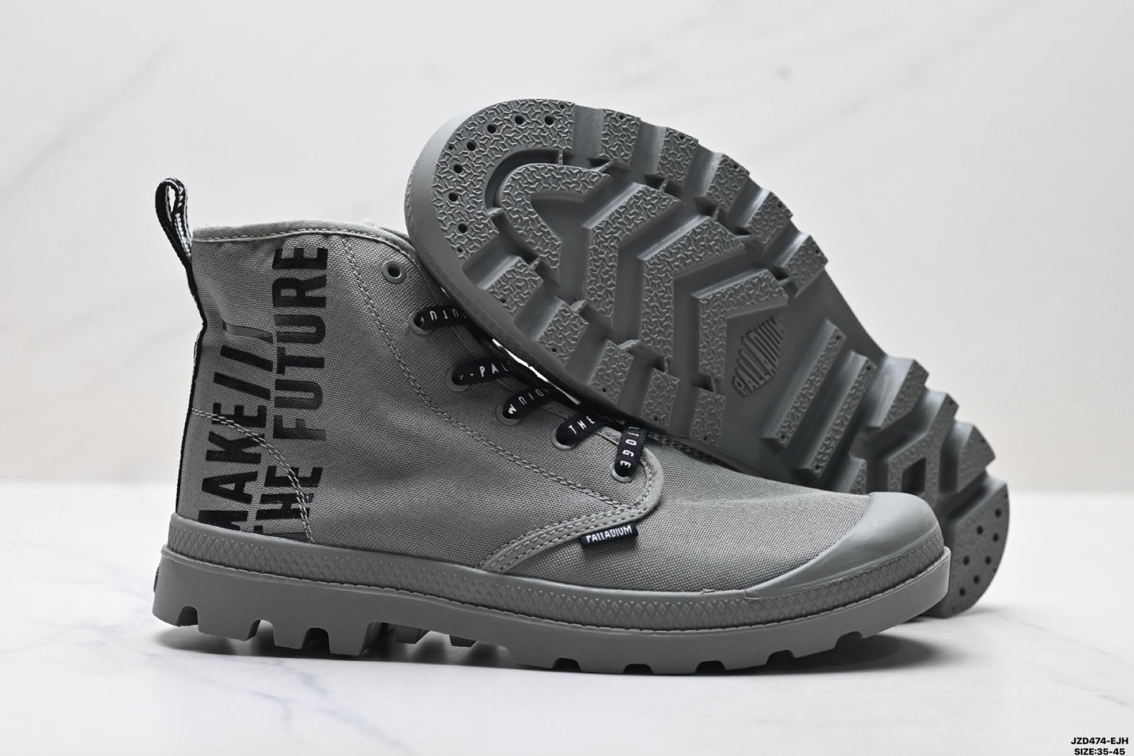 Palladium Pampa Hi Future Casual Slip-On Anti-Slip High-Top Canvas ShoesB6031806 - Image 7