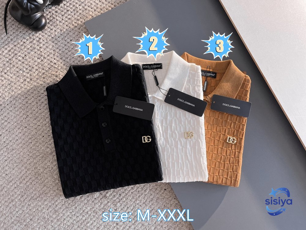 Dolce & Gabbana 2026 New Product Short-Sleeved Polo ShirtM6031904