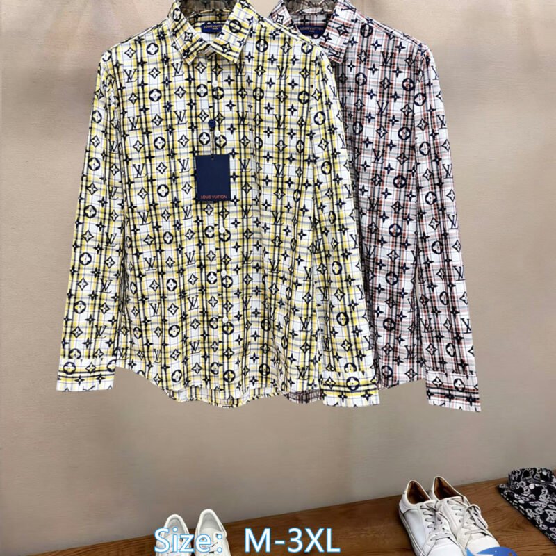 LV2026ss New Men's Long-Sleeved ShirtM6032204