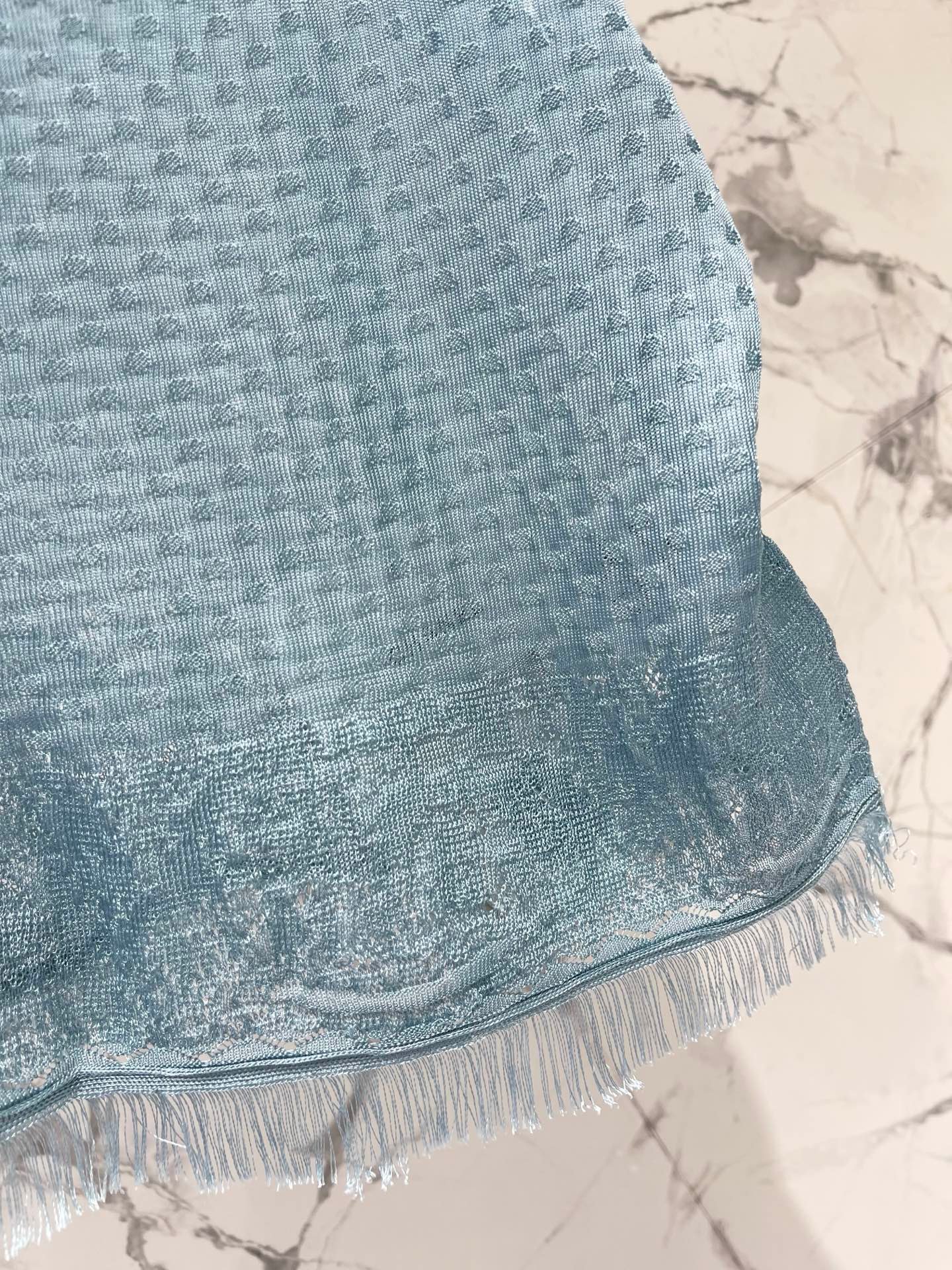 CHANEL Early Spring New Style Fringe Bottom Lightweight Knitted BraletteW6032201 - Image 4