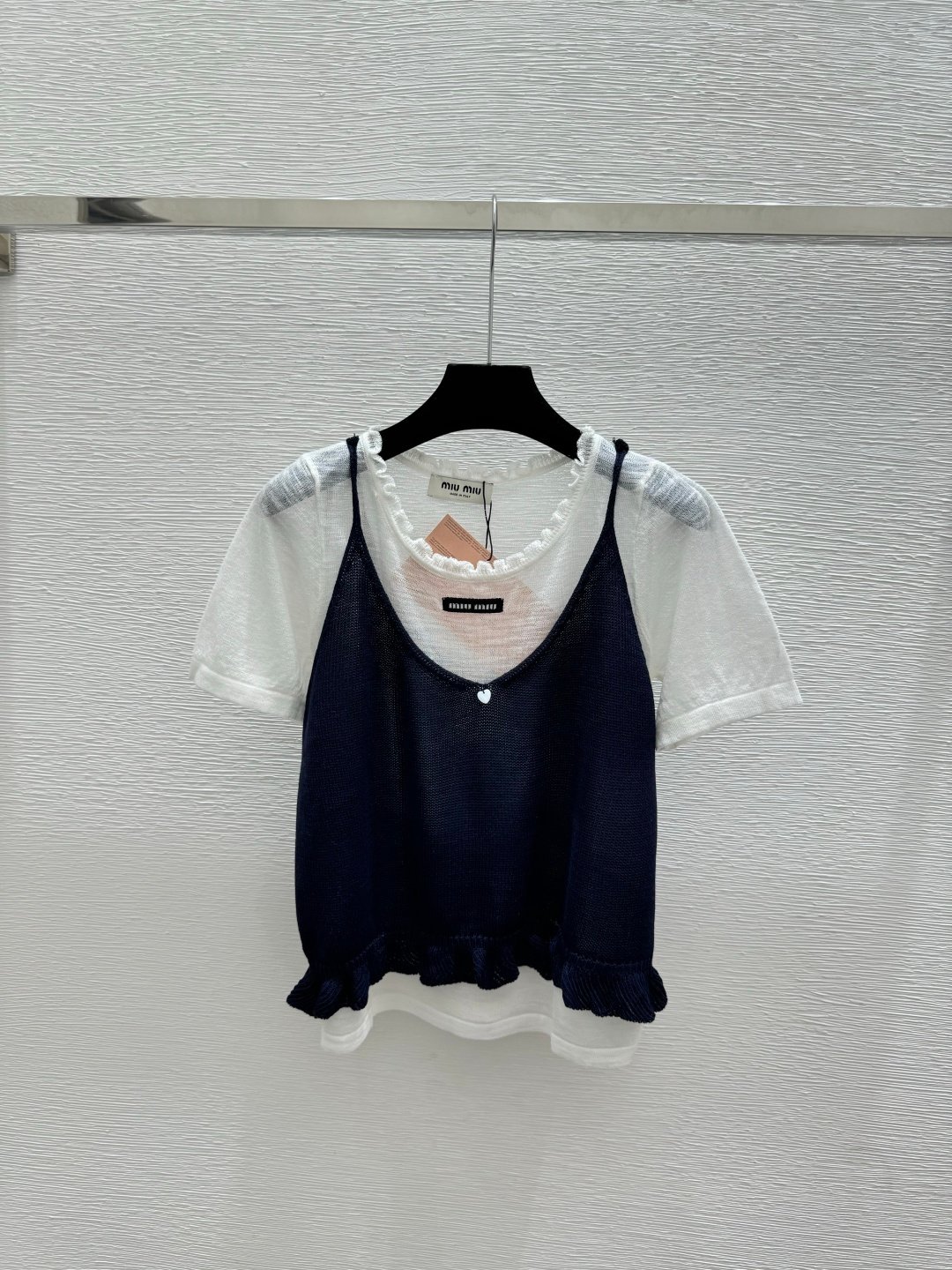 Miu Miu Two-Piece Knitted Top W6032302 - Image 4