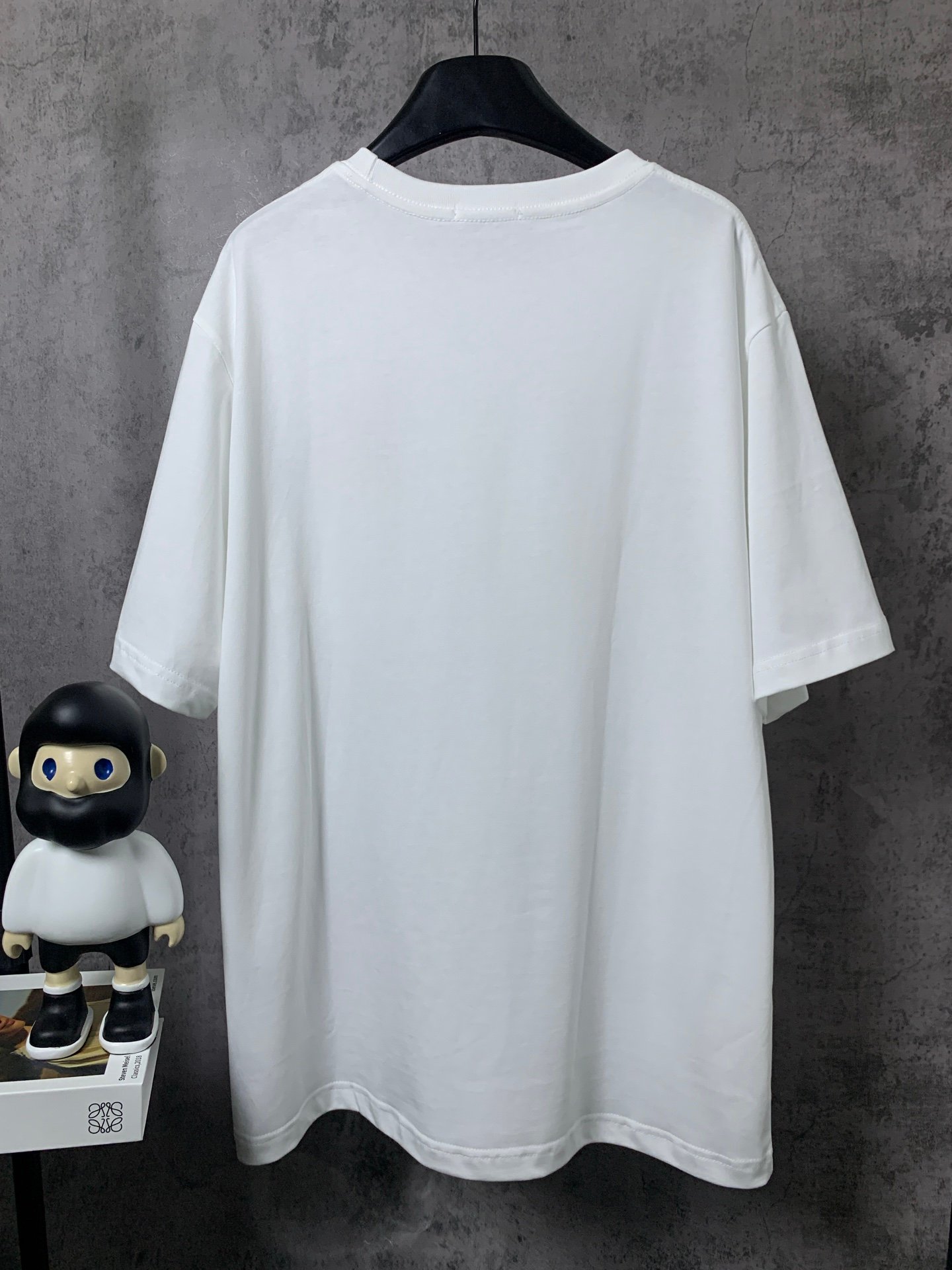 LOEWE * Small Flame Chest Embroidery Short-Sleeved T-shirtM6032501 - Image 3