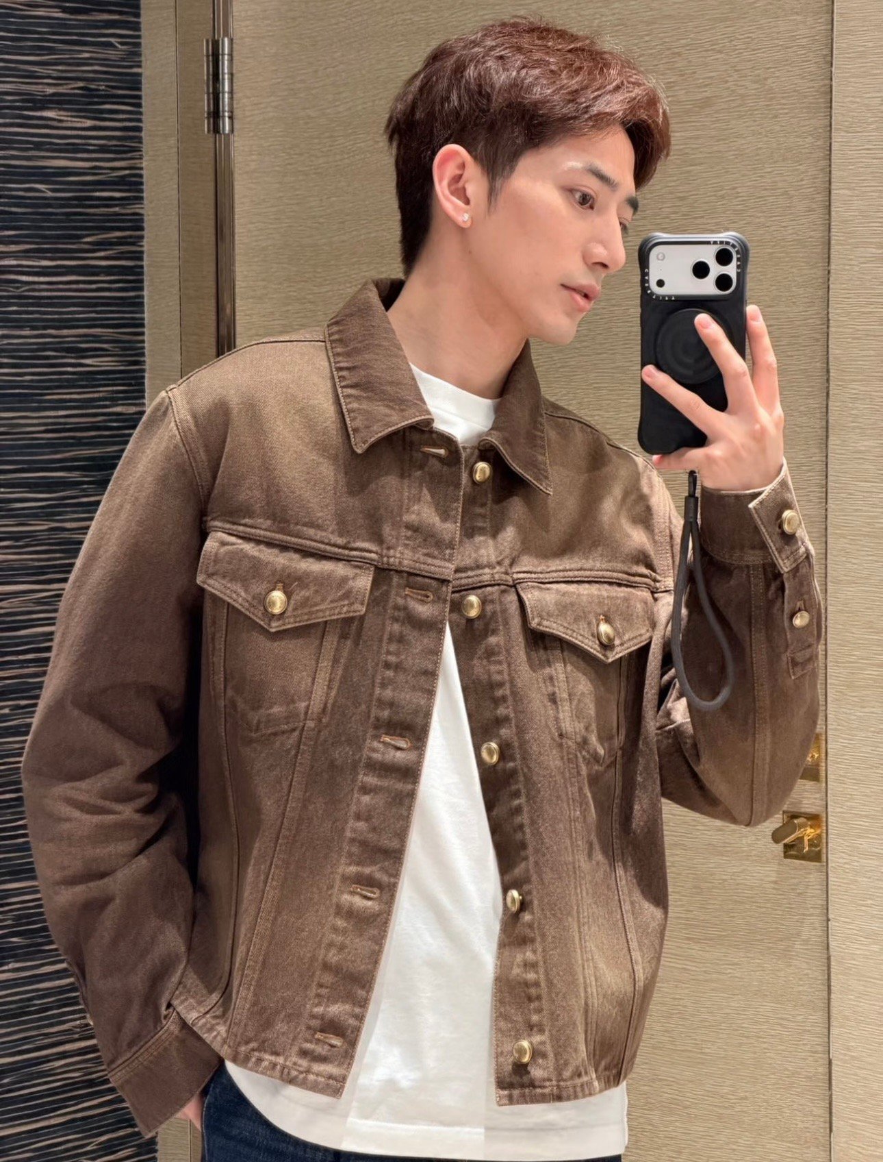 LV26ss New Short Denim ShirtM6032706 - Image 9