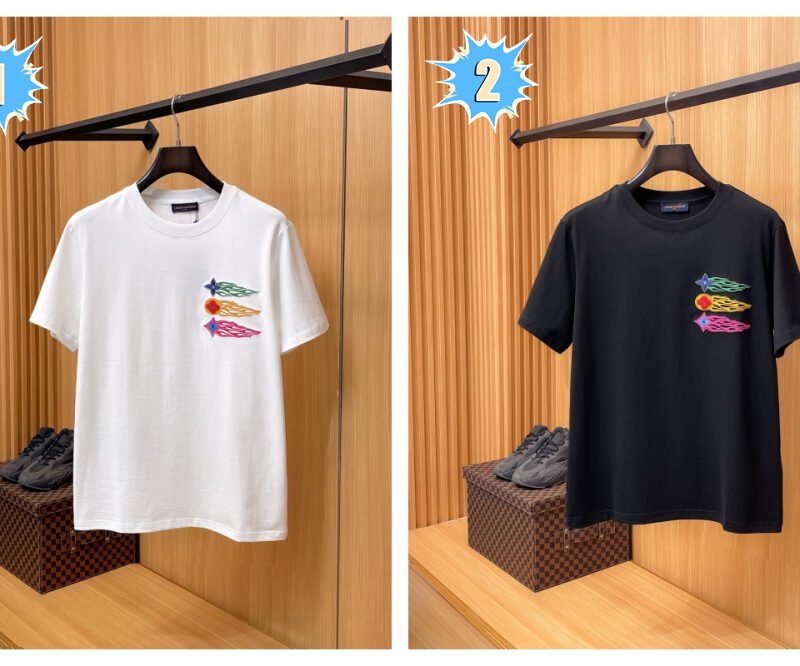 Louis Vuitton embroidered cotton T-shirt M6030404