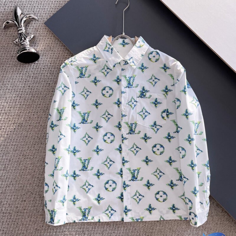 Louis Vuitton LV 2026 Spring/Summer Men's Long-Sleeved ShirtM6040101