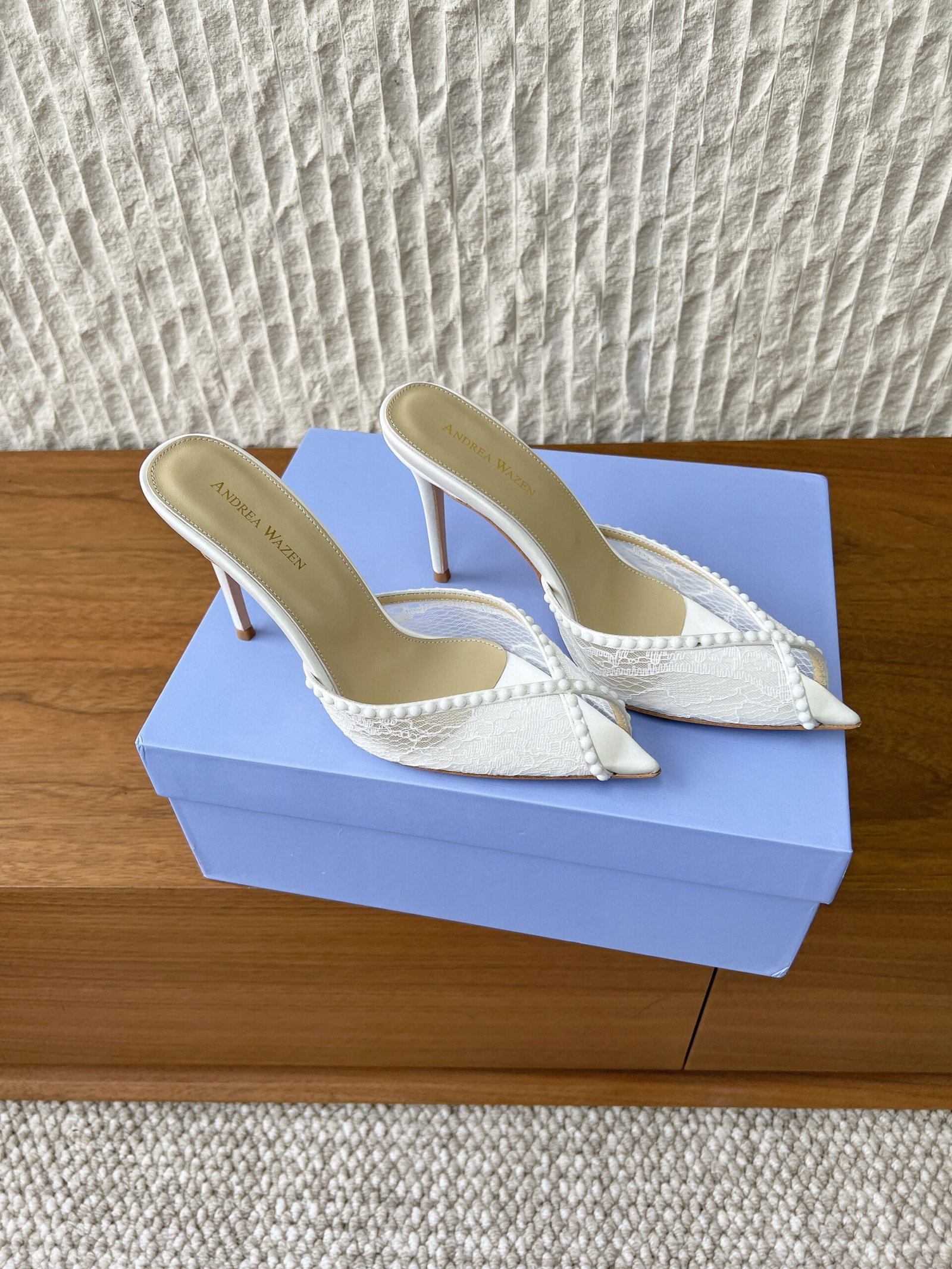 26ss Early Spring New Style Pointed-Toe High Heels & SlippersB6040108 - Image 13