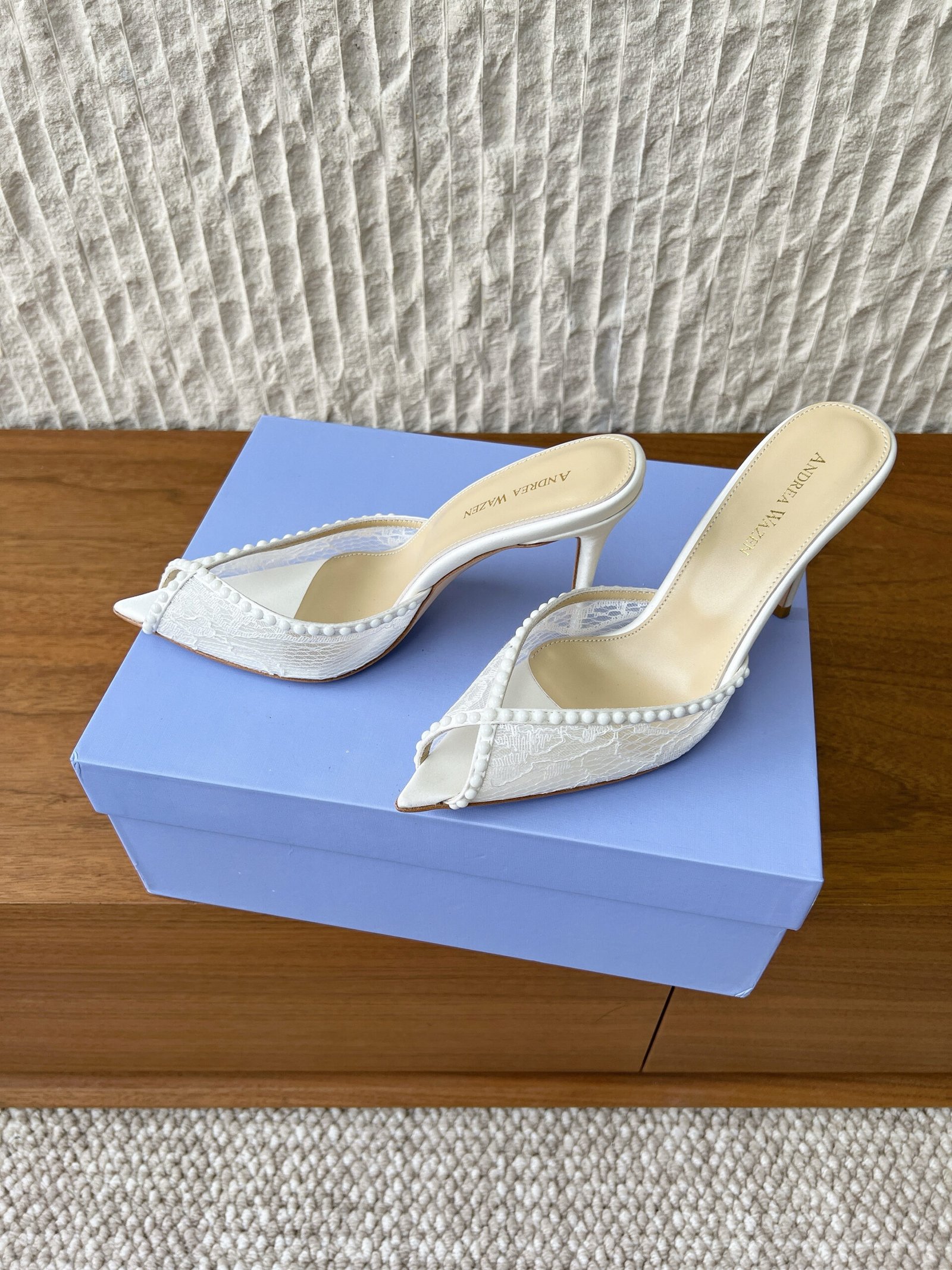 26ss Early Spring New Style Pointed-Toe High Heels & SlippersB6040108 - Image 12