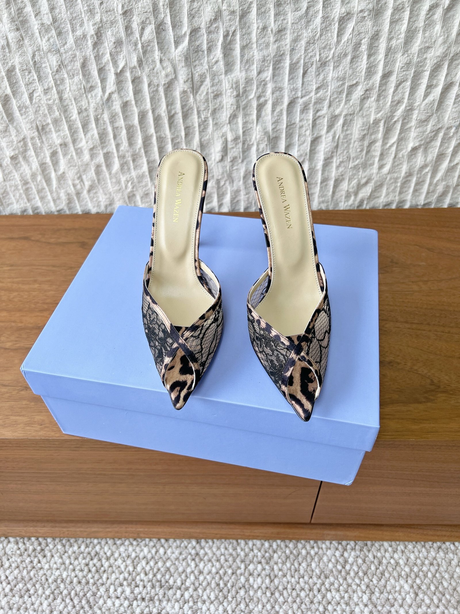 26ss Early Spring New Style Pointed-Toe High Heels & SlippersB6040108 - Image 7