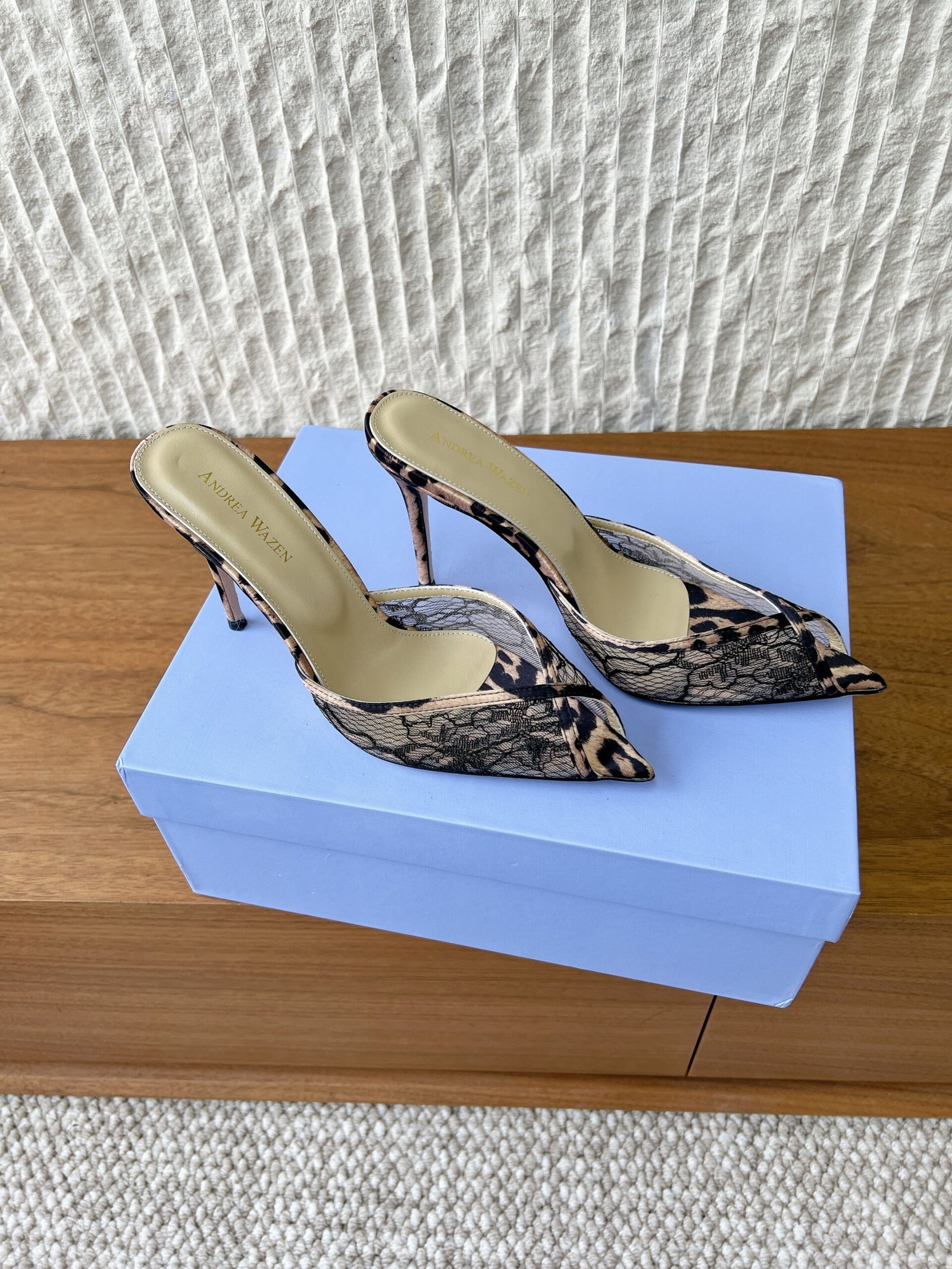 26ss Early Spring New Style Pointed-Toe High Heels & SlippersB6040108 - Image 8