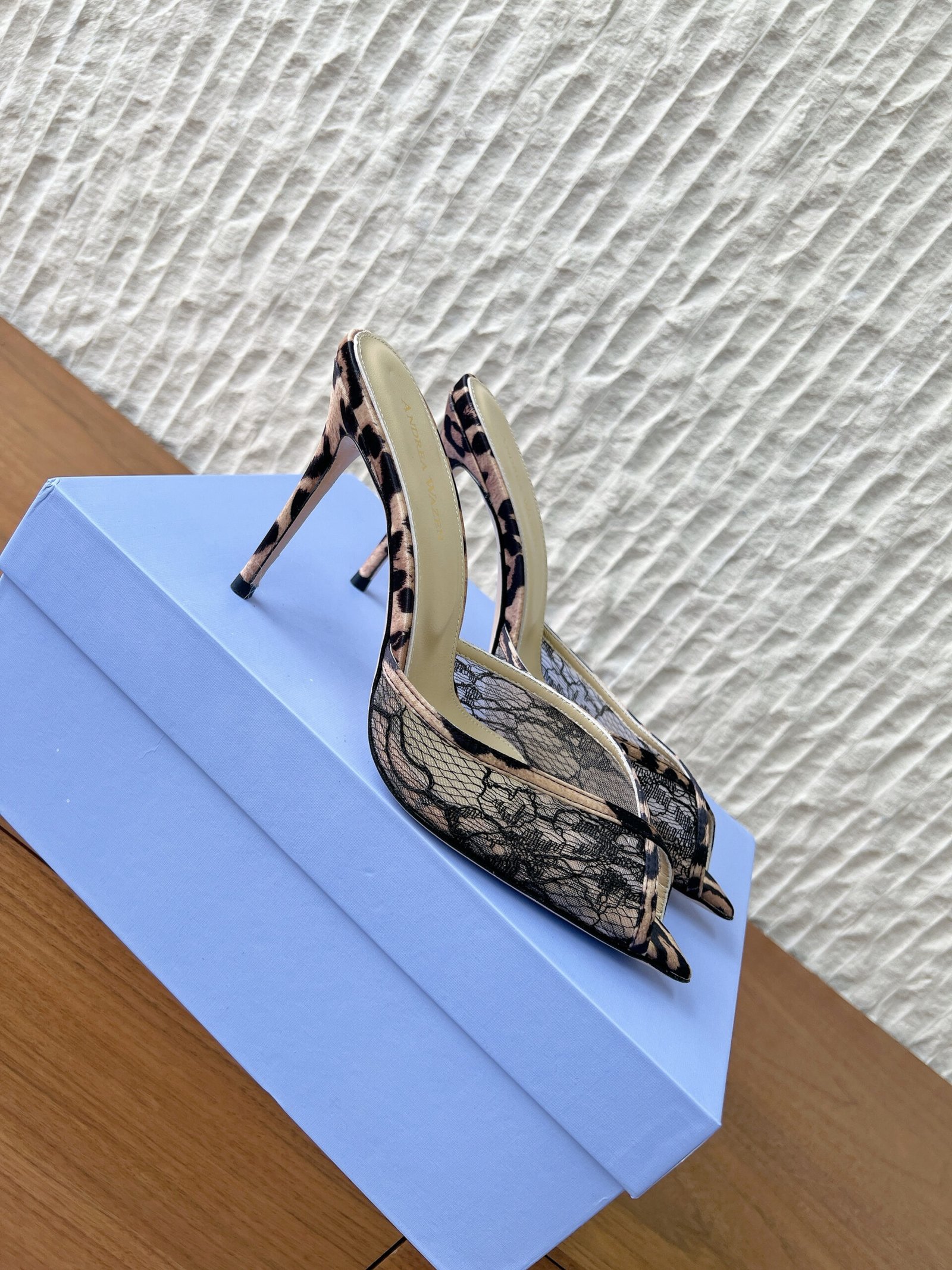 26ss Early Spring New Style Pointed-Toe High Heels & SlippersB6040108 - Image 9