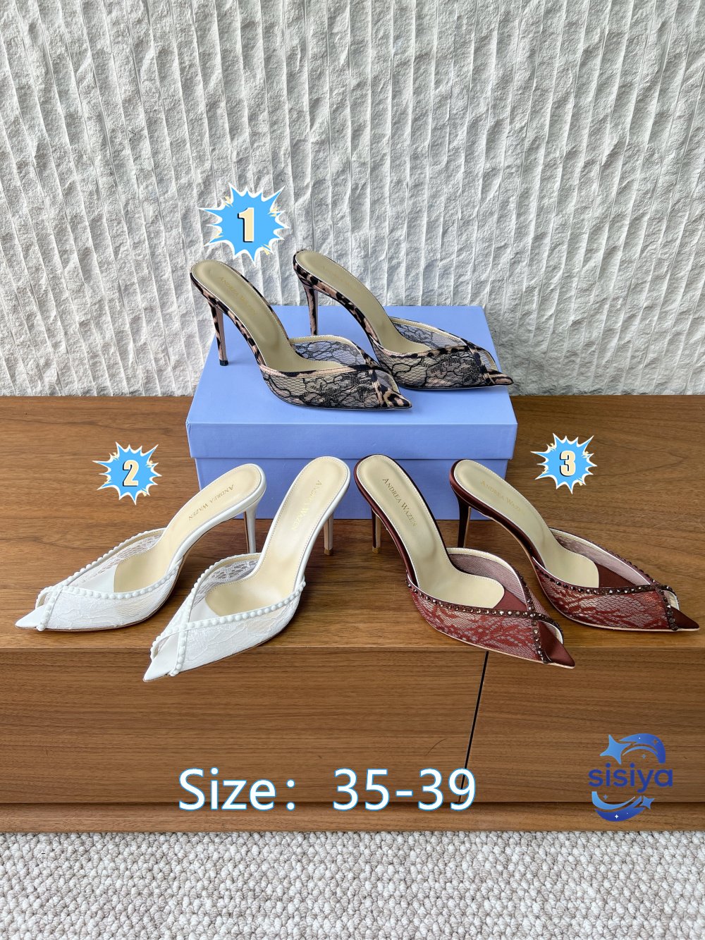 26ss Early Spring New Style Pointed-Toe High Heels & SlippersB6040108