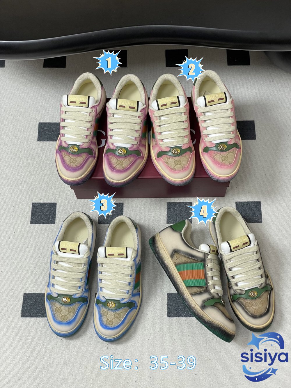 Latest color combination for Gucci Spring/Summer 2026B6040307