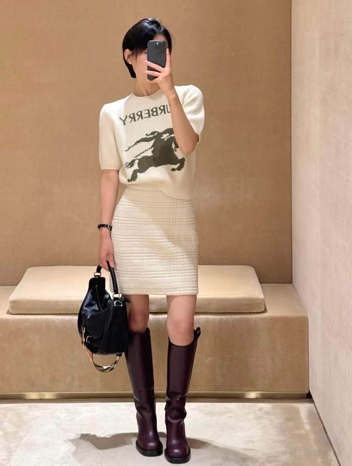 Burberry 2026 short-sleeved shirtW6042401 - Image 7