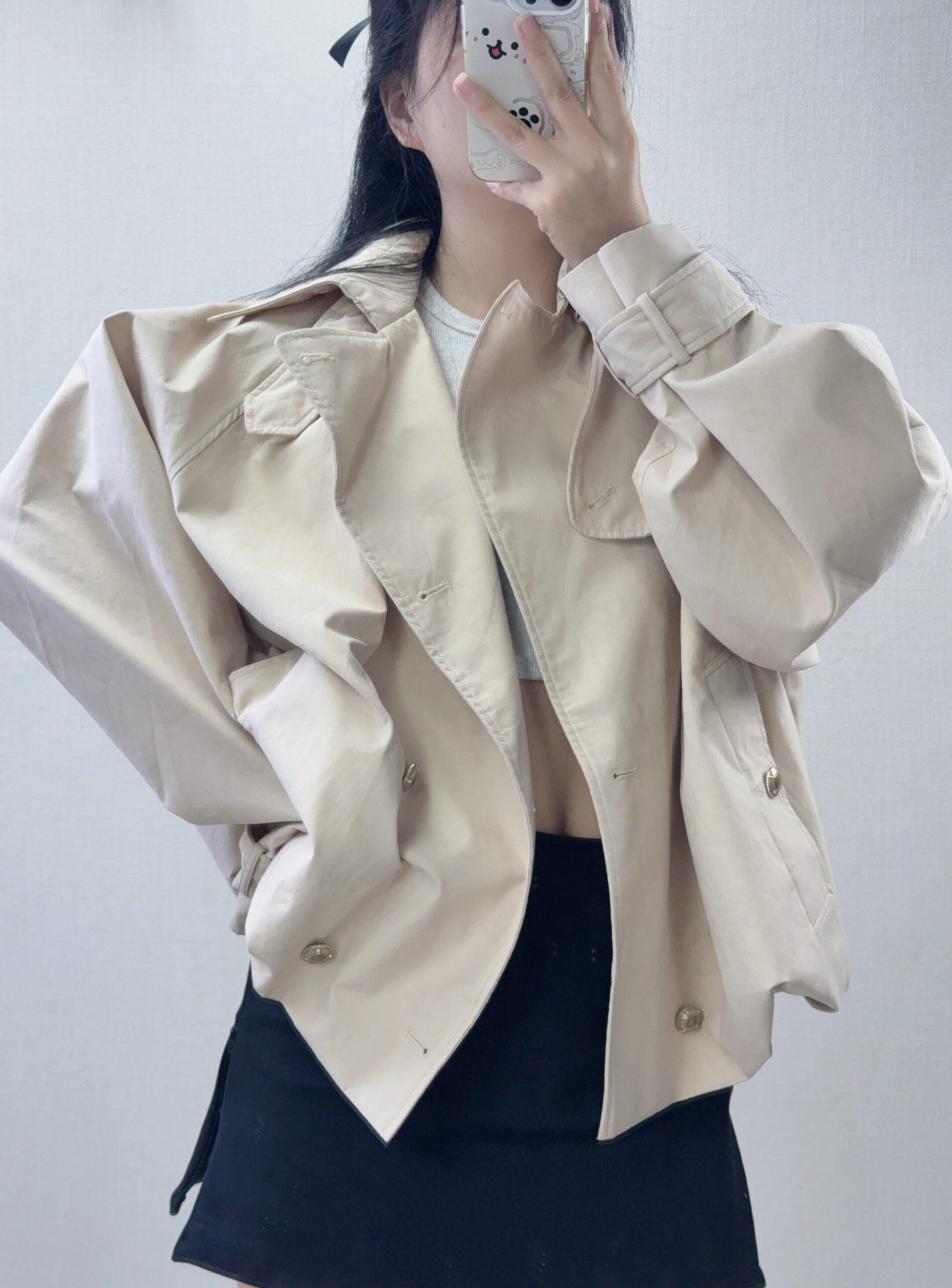 Chanel Trench coat - Cotton W6042406 - Image 5
