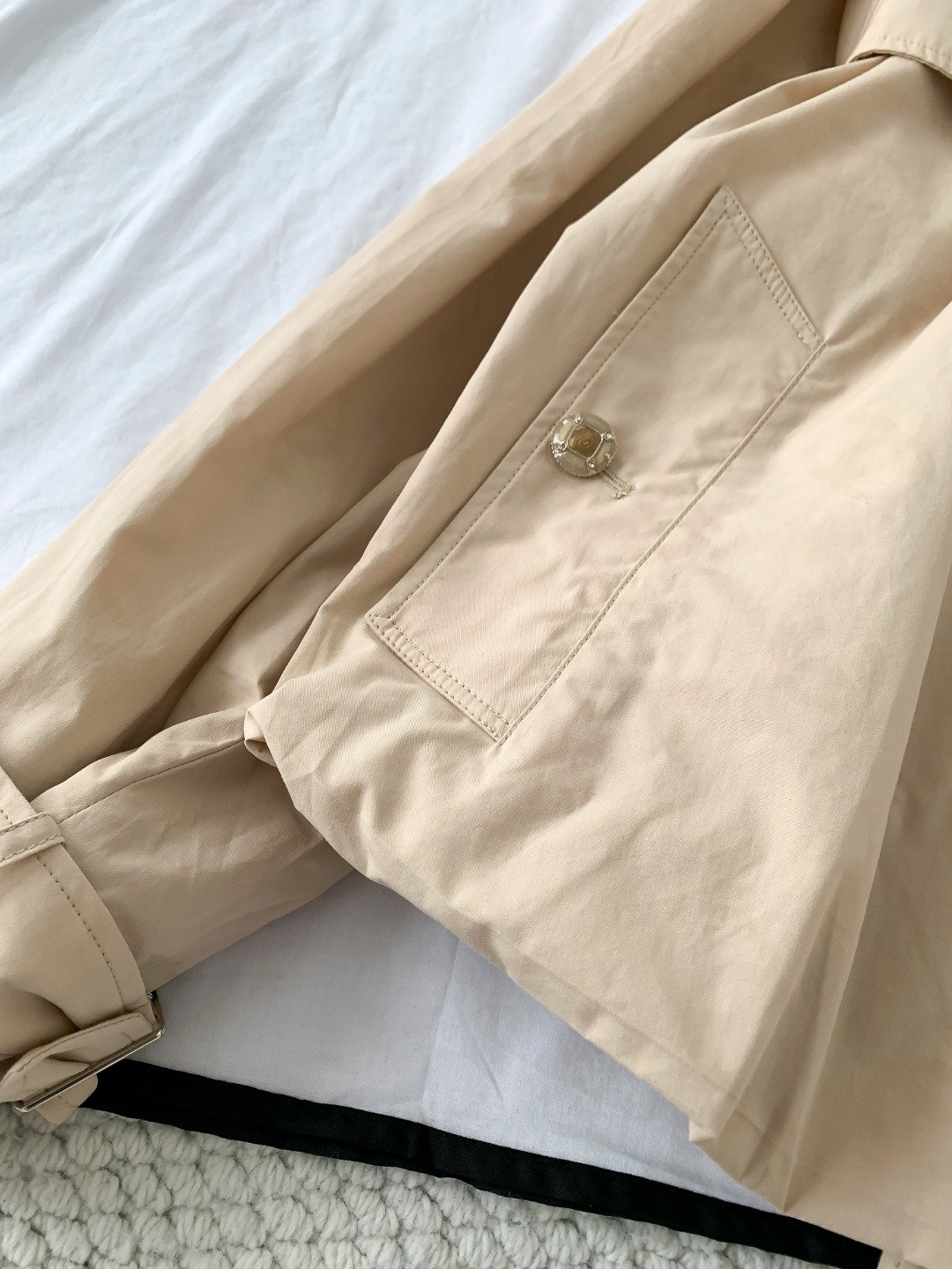 Chanel Trench coat - Cotton W6042406 - Image 4