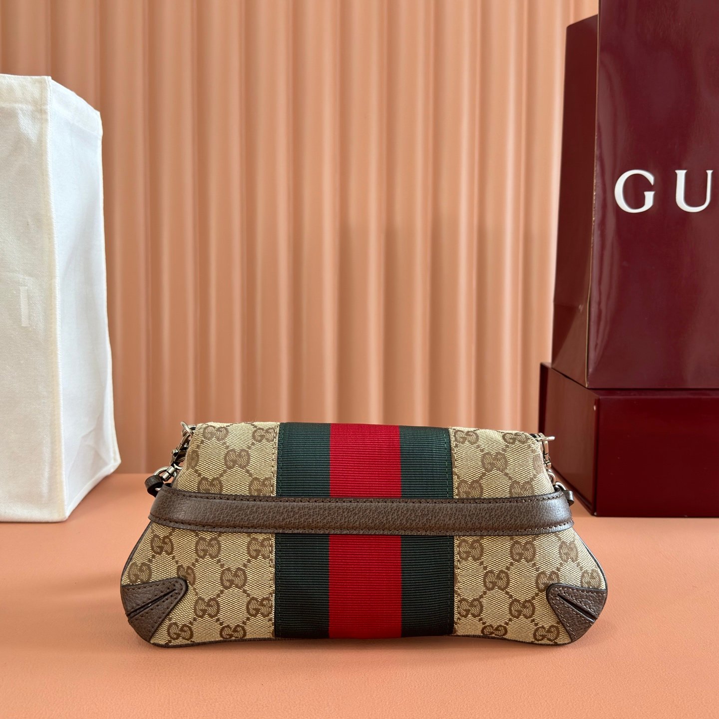 Gucci Small Horsebit Chain Shoulder Bag B6042703 - Image 10