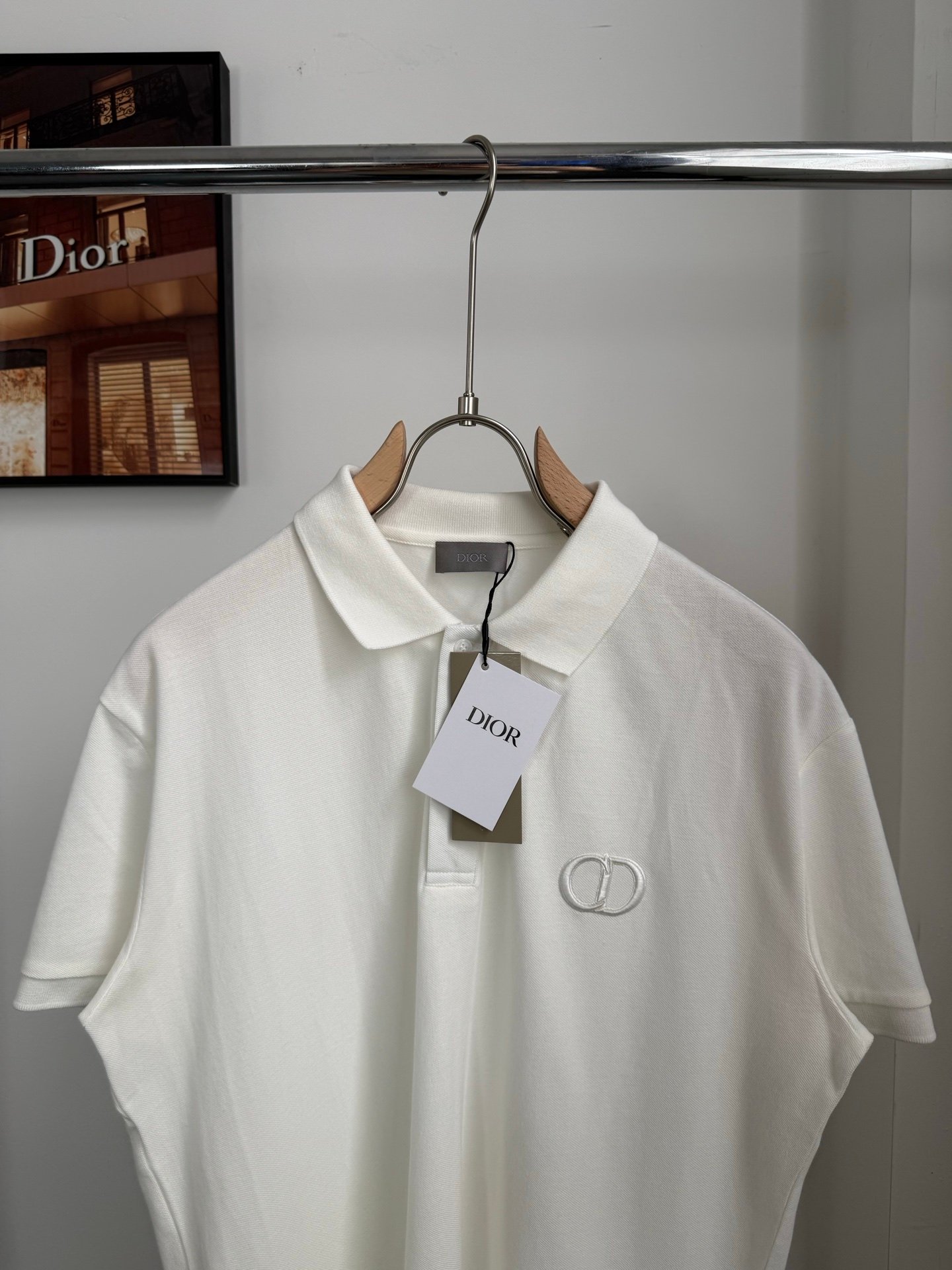 Dior style CD embroidered Polo shirt M6050306 - Image 10