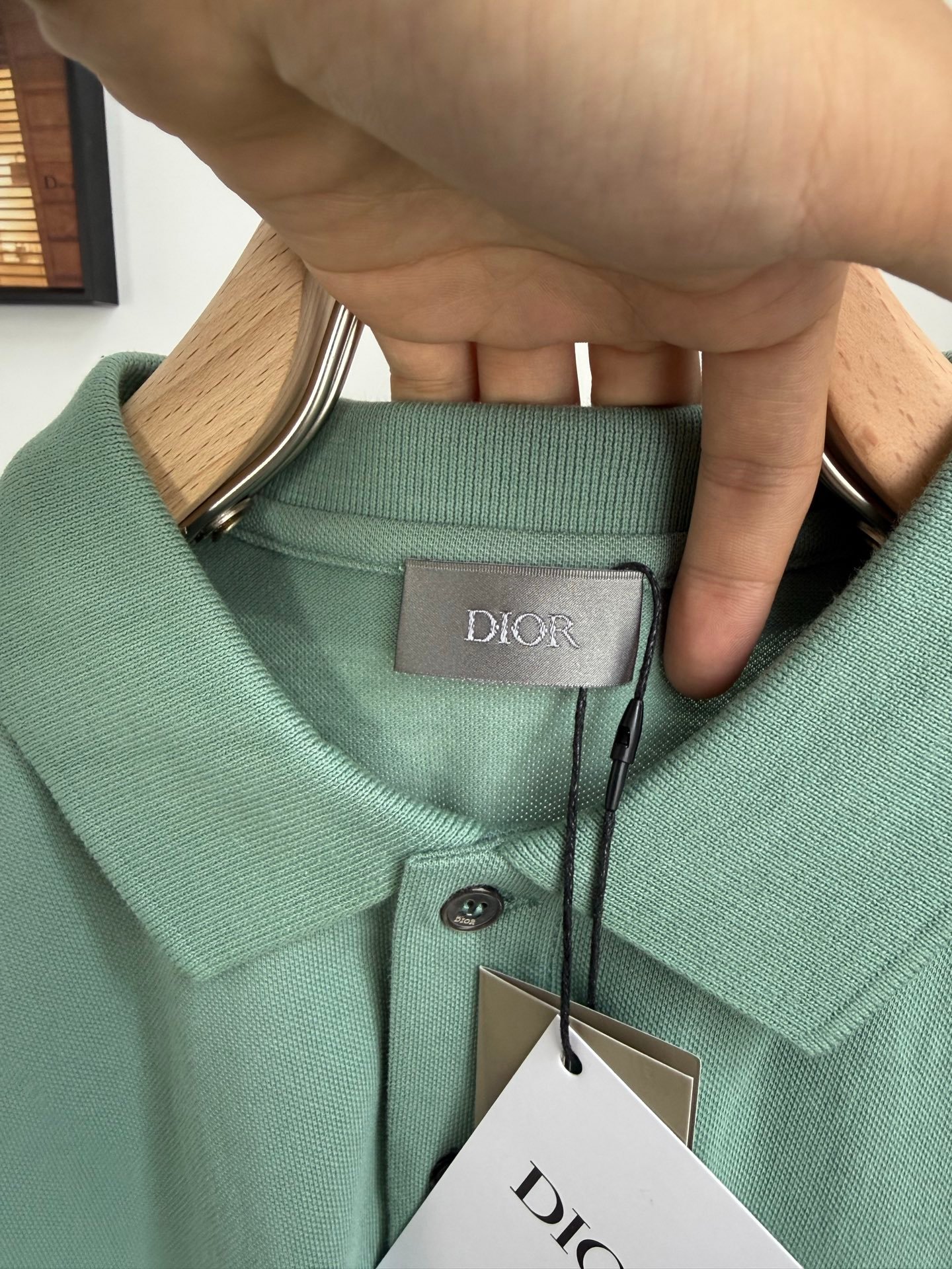 Dior style CD embroidered Polo shirt M6050306 - Image 7