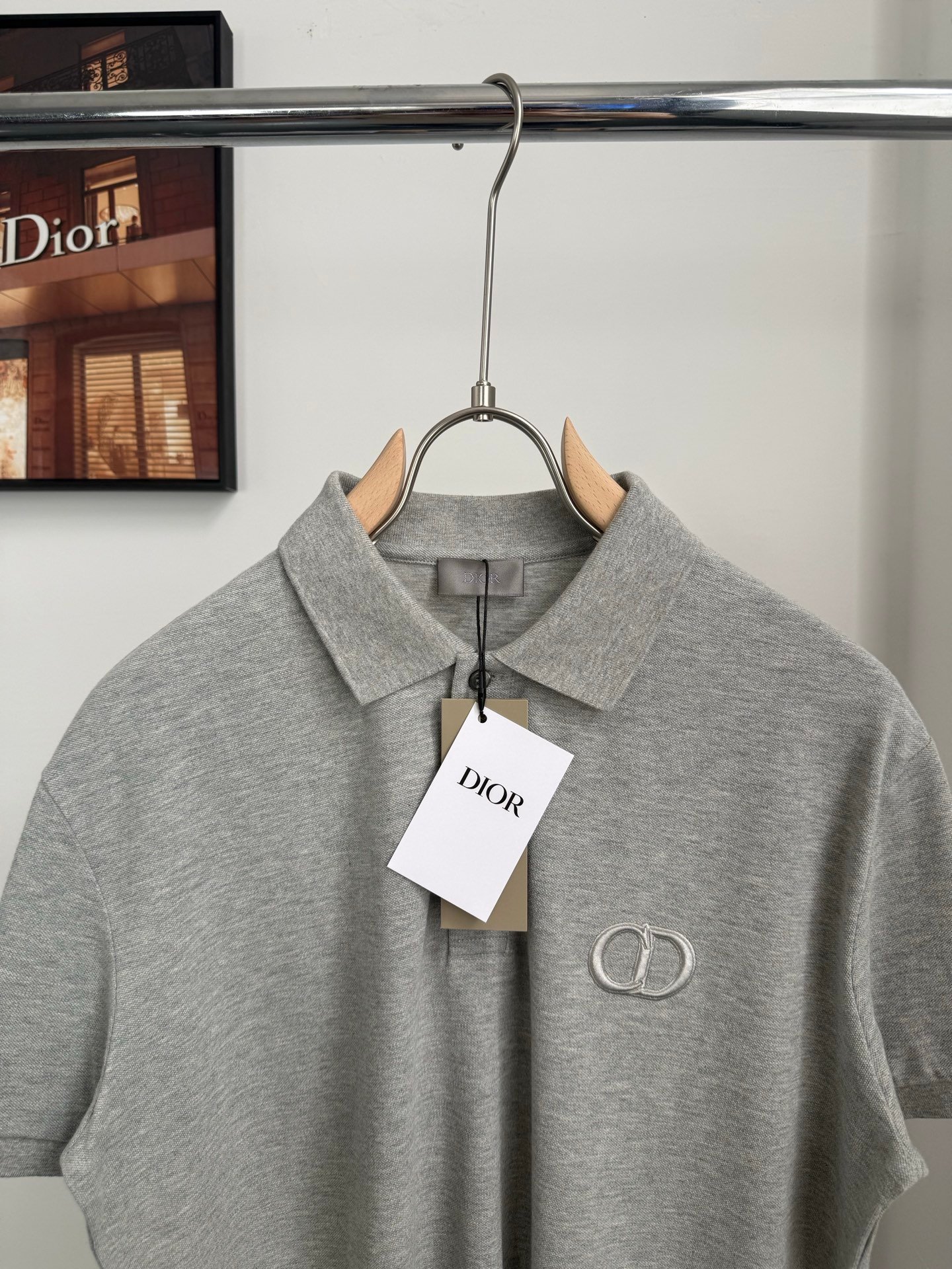 Dior style CD embroidered Polo shirt M6050306 - Image 12