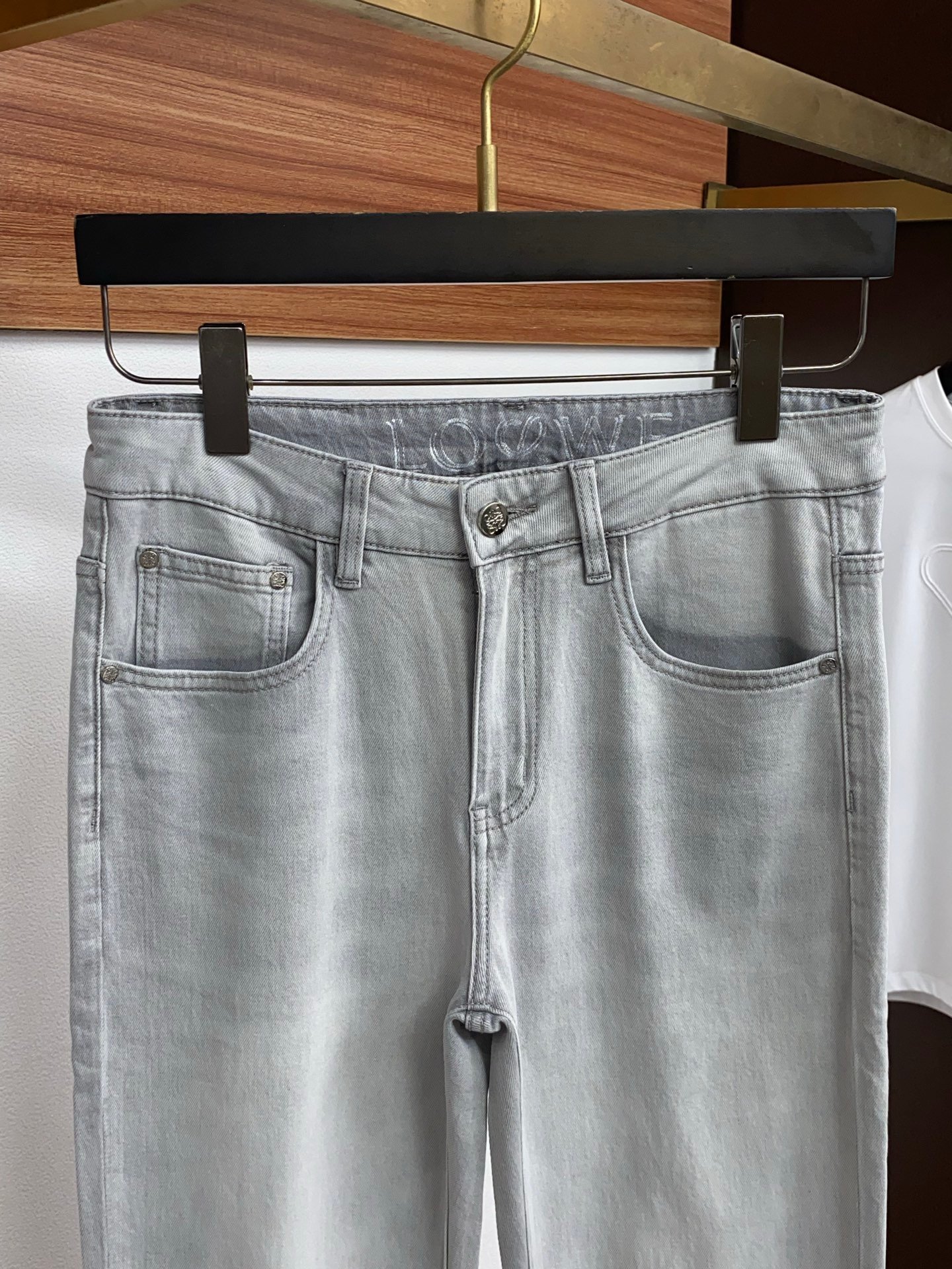 Loewe 2026 Spring Early Season Latest Denim Pants M6050402 - Image 9