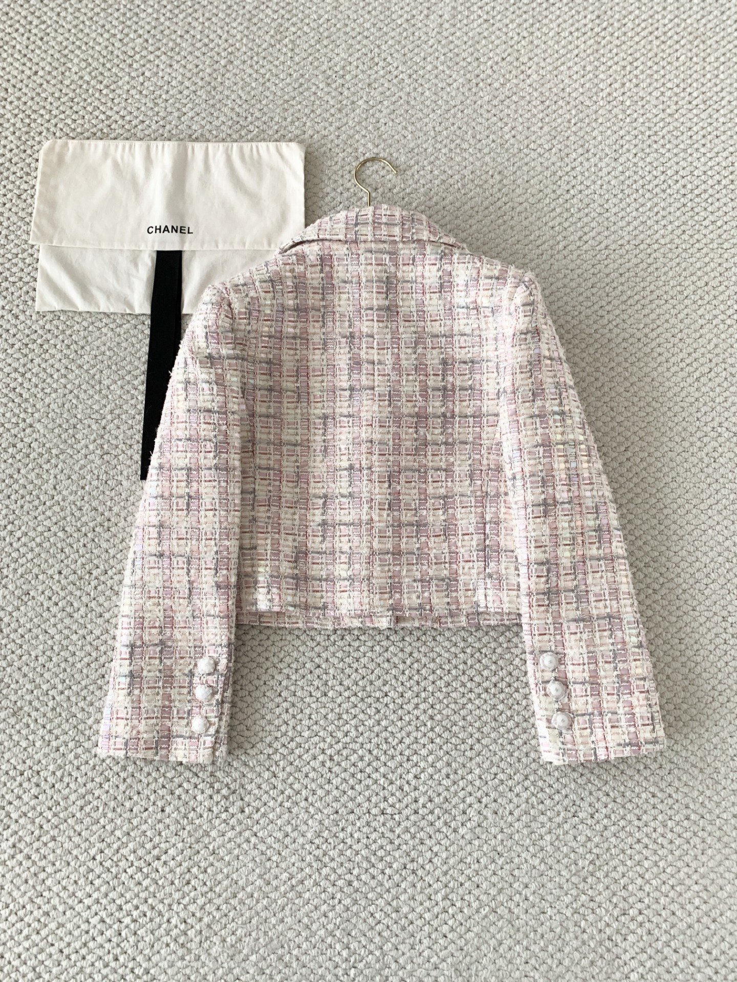 Chanel Jacket - Cotton tweed W6050601 - Image 3