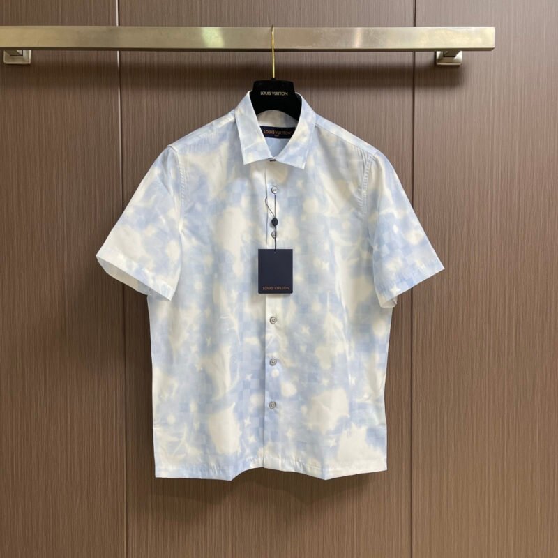 LV Overprinted Logo Printed Short-Sleeved ShirtM6050602
