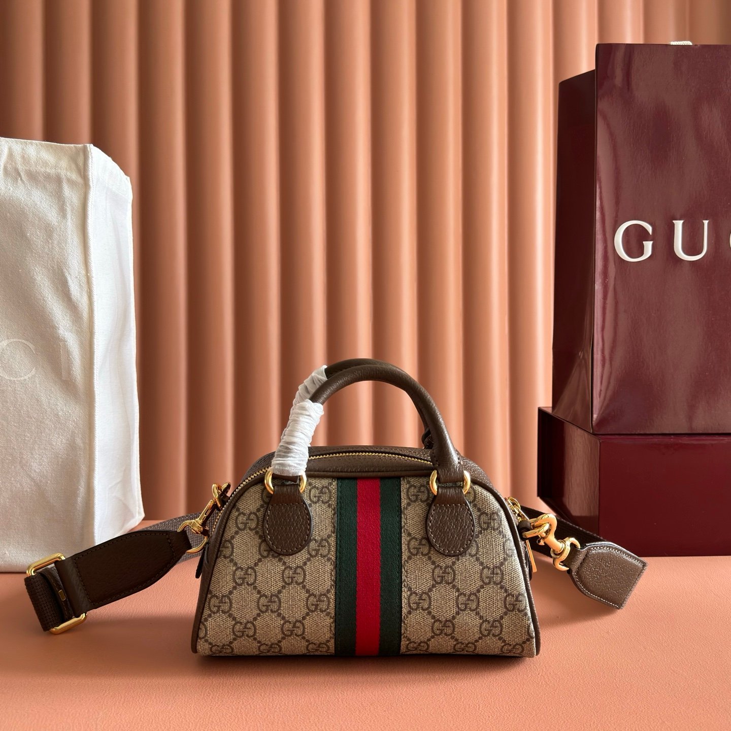Gucci Ophidia Mini GG Boston Bag B6050804 - Image 3