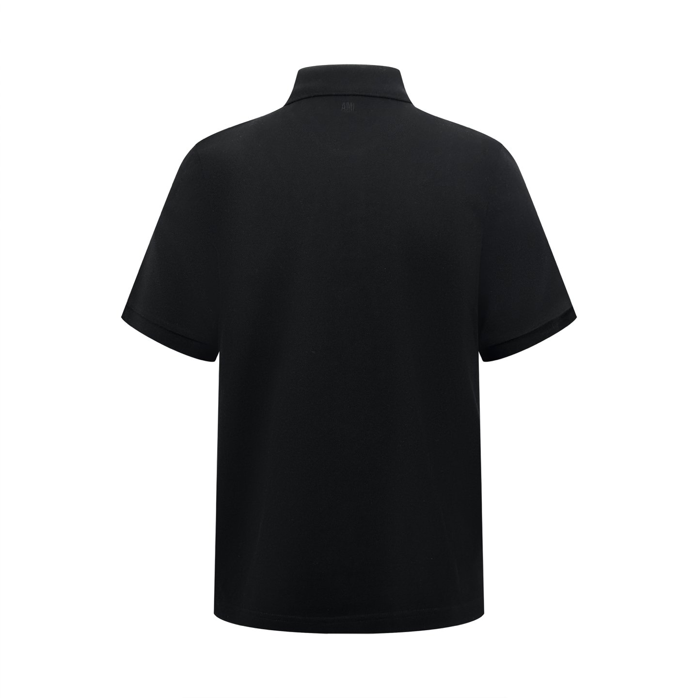 Ami Paris Embroidered Logo Polo Shirt M6051305 - Image 7