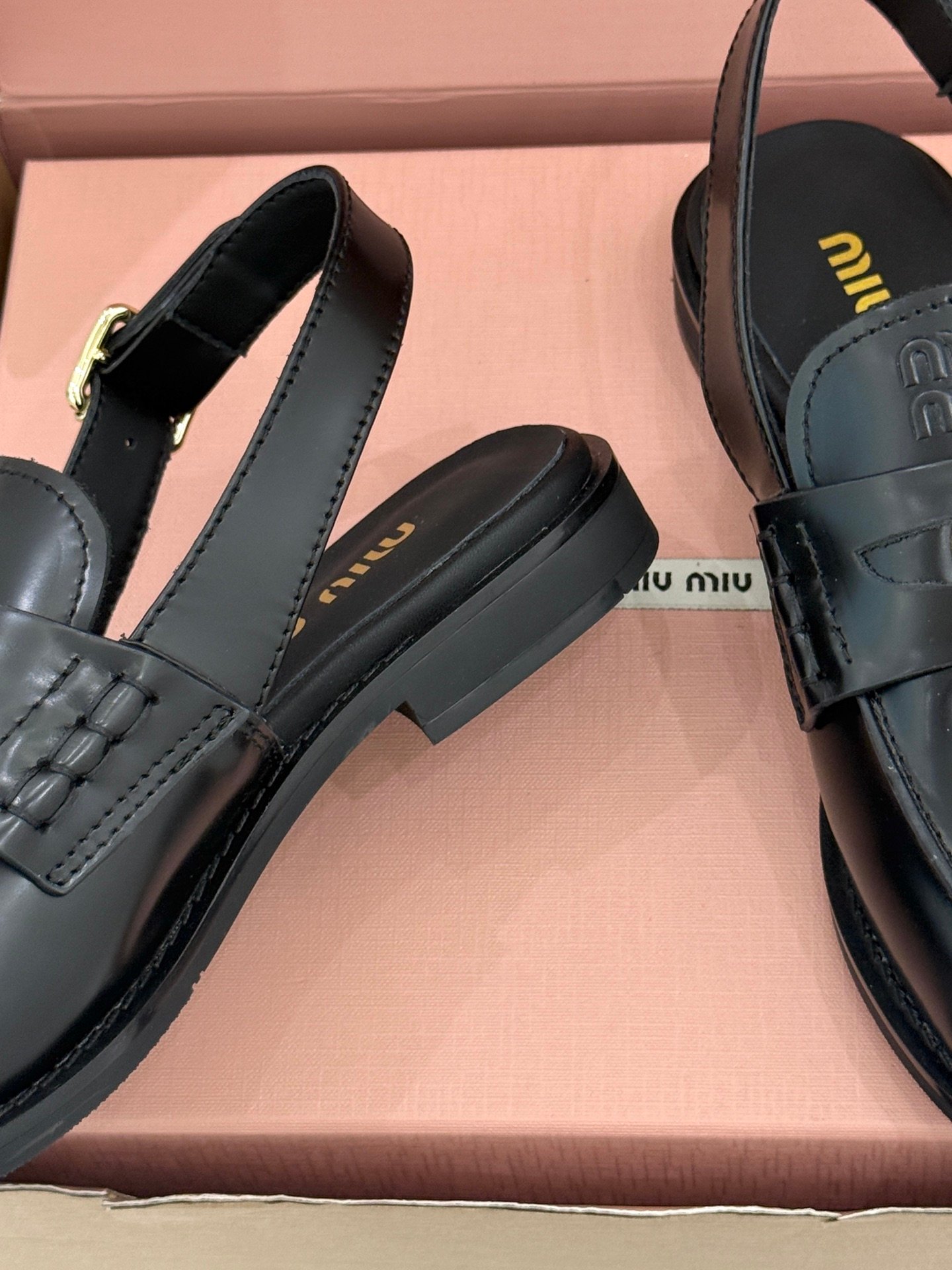 Miu Miu Penny Loafers B6052704 - Image 4
