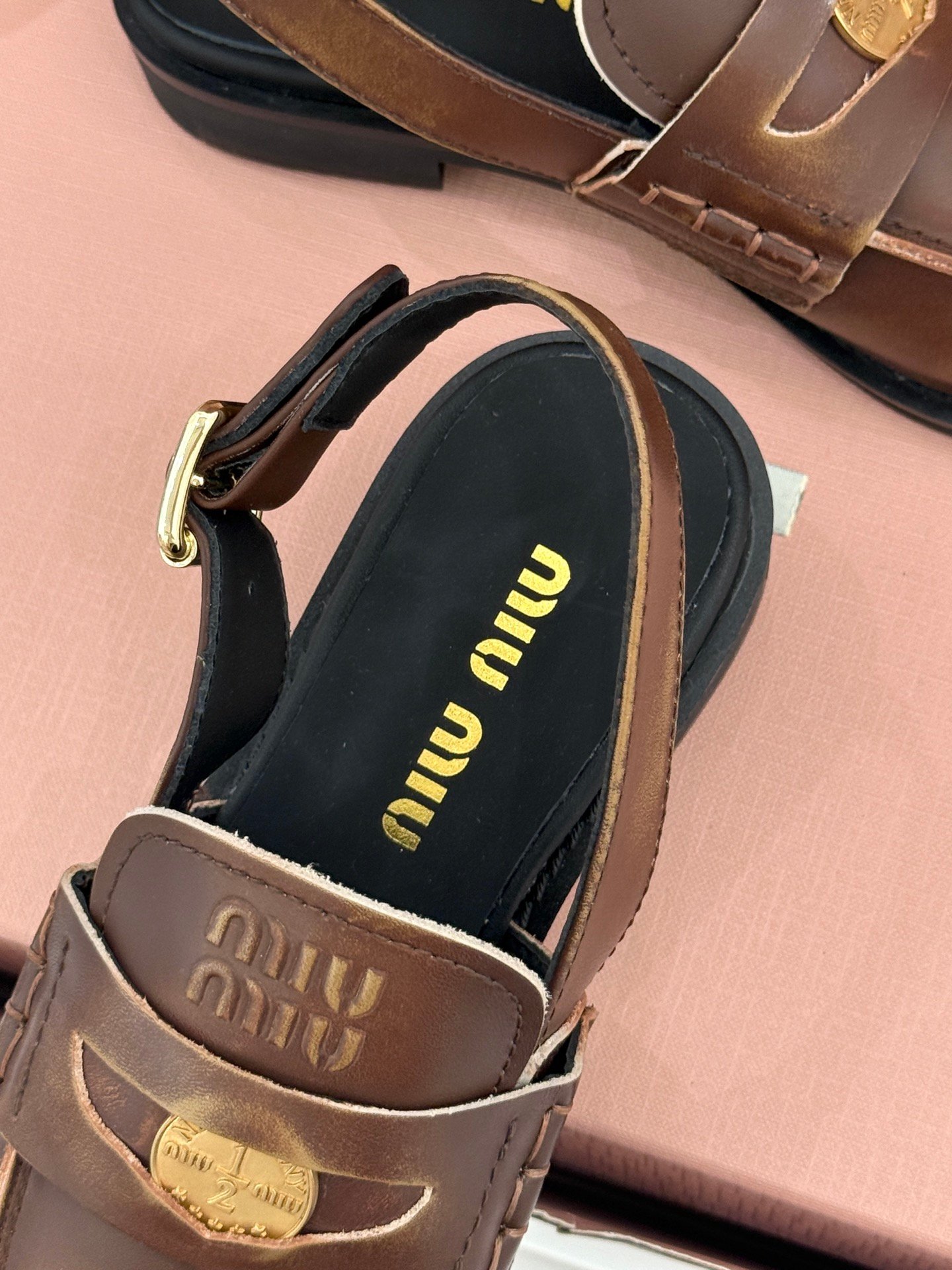 Miu Miu Penny Loafers B6052704 - Image 6