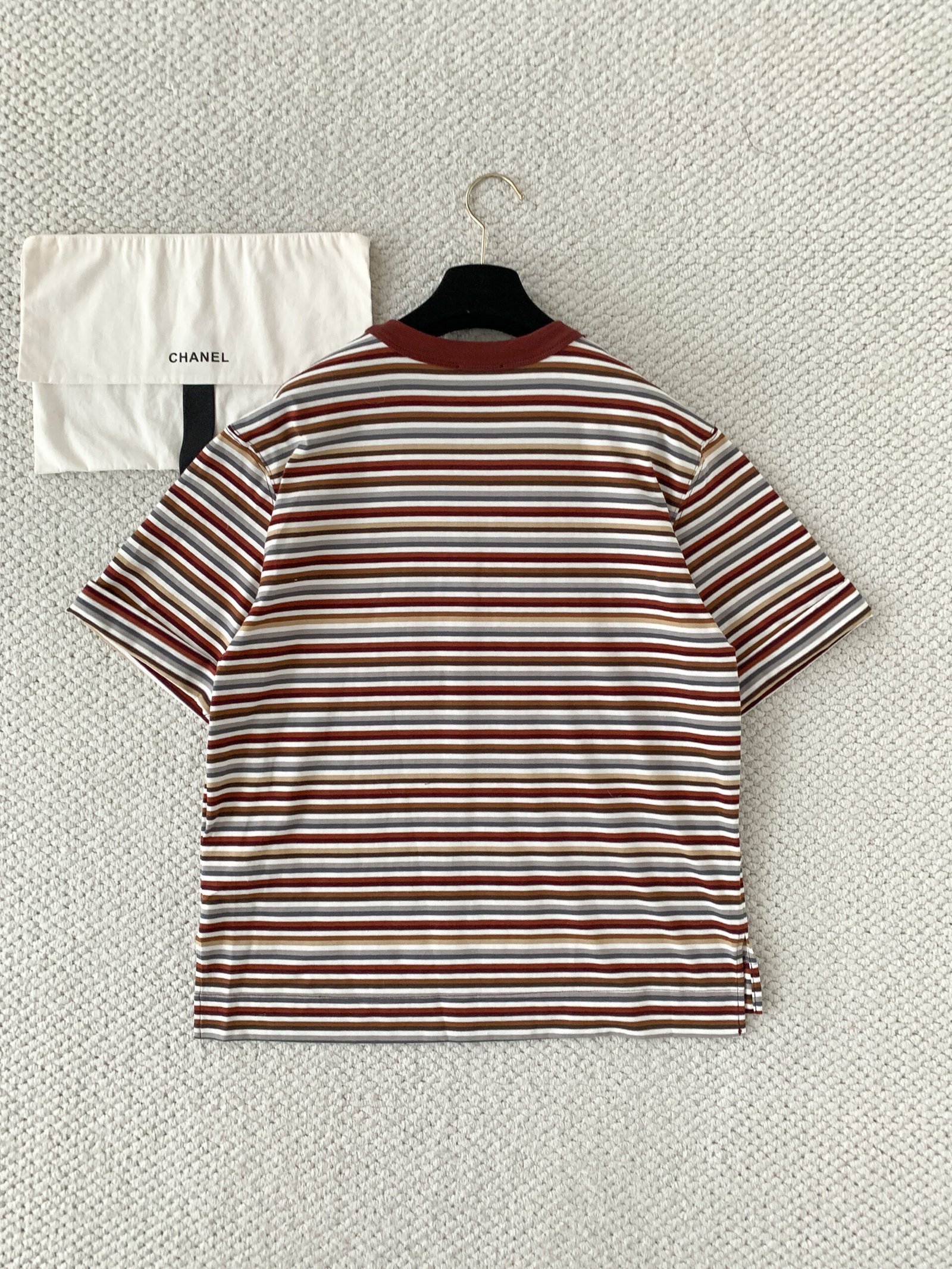 Chanel Color-striped Pouch T-shirt W6053003 - Image 3