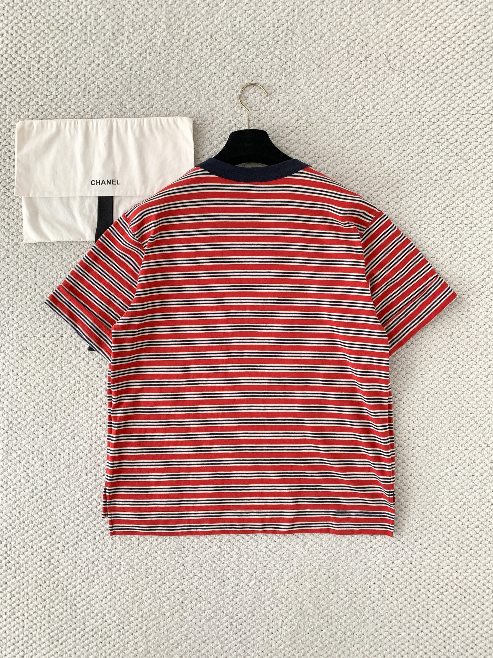 Chanel Color-striped Pouch T-shirt W6053003 - Image 6