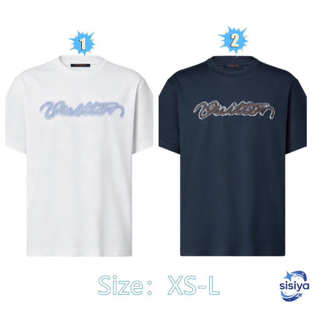 LU Cowboy Patch Embroidered Round-neck Short-sleeve Shirt M6050802