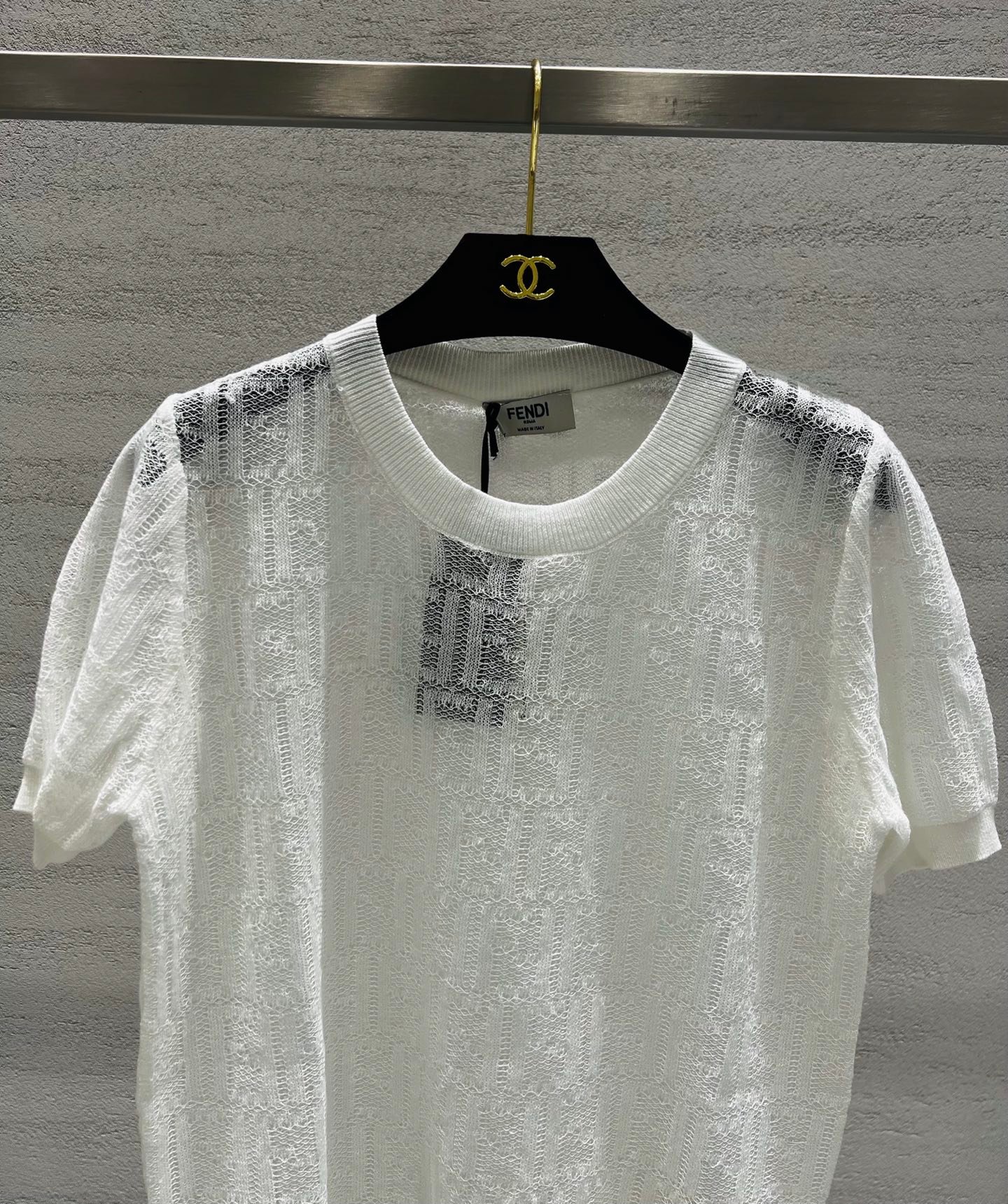 FENDI Sweater - White W6060303 - Image 3