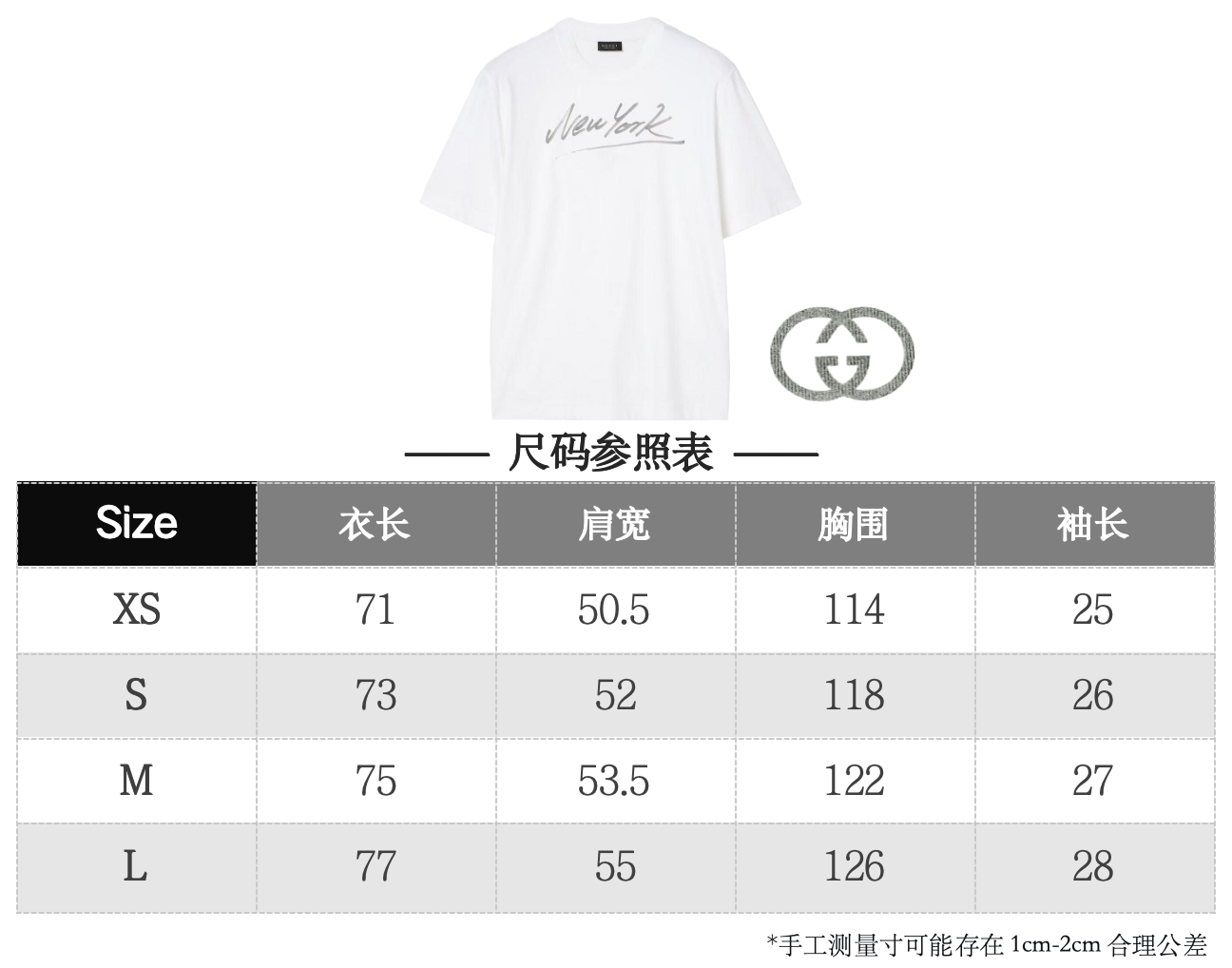 GU New York Signature Round-neck Short-sleeved Shirt M6060402 - Image 10