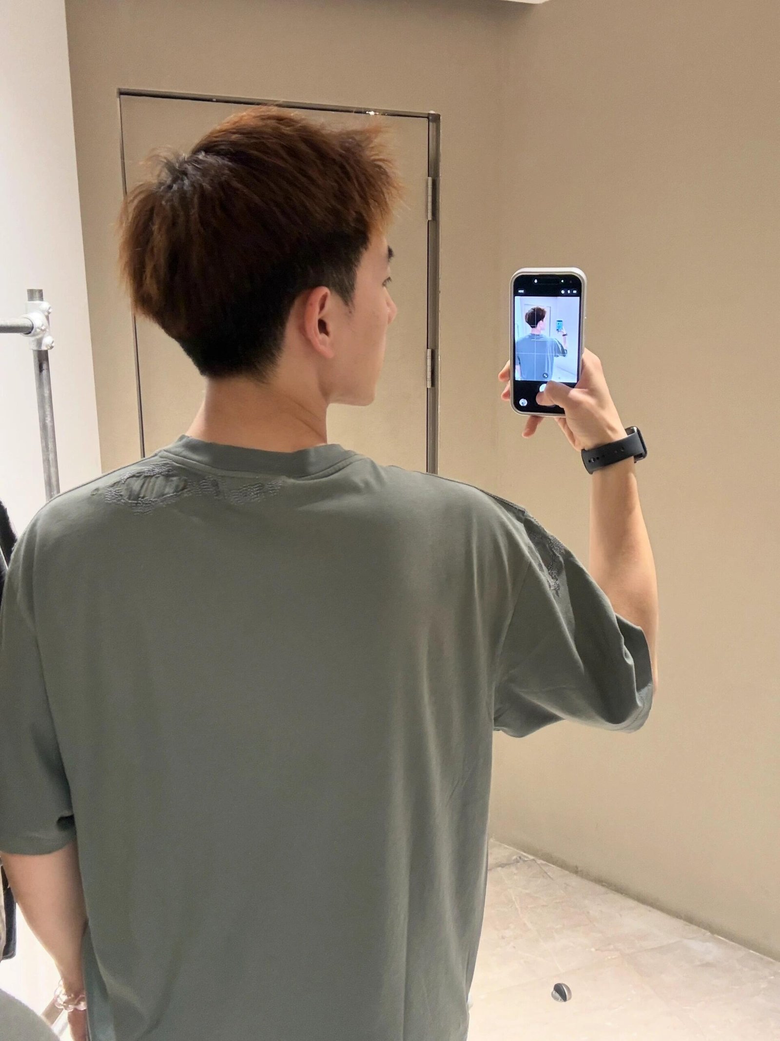 AS patch patchwork crewneck short-sleeved shirt M6060403 - Image 3