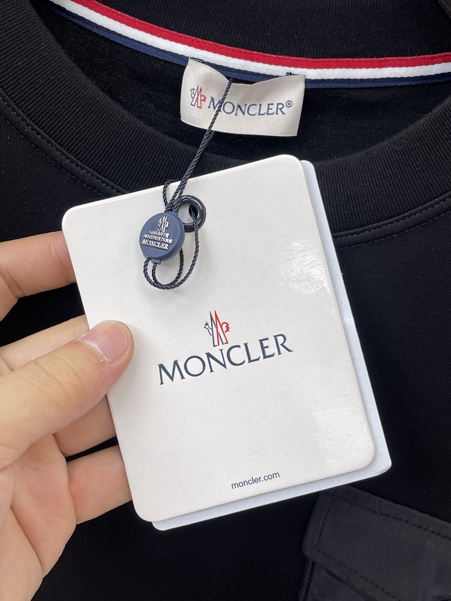Moncler 2026ss Spring/Summer Latest Short-Sleeved Round-Neck T-Shirt M6060503 - Image 9