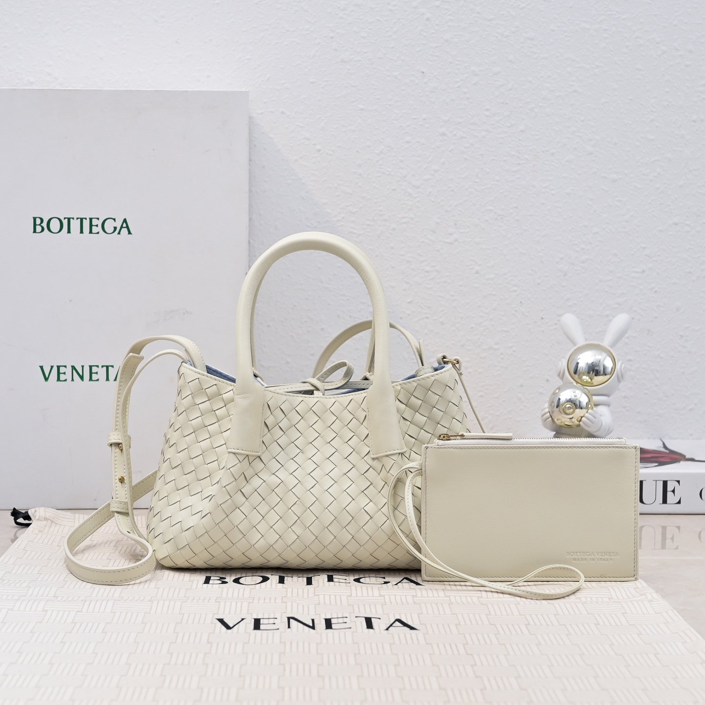 Bottega Veneta Small Pinacoteca Tote Bag B6060502 - Image 8