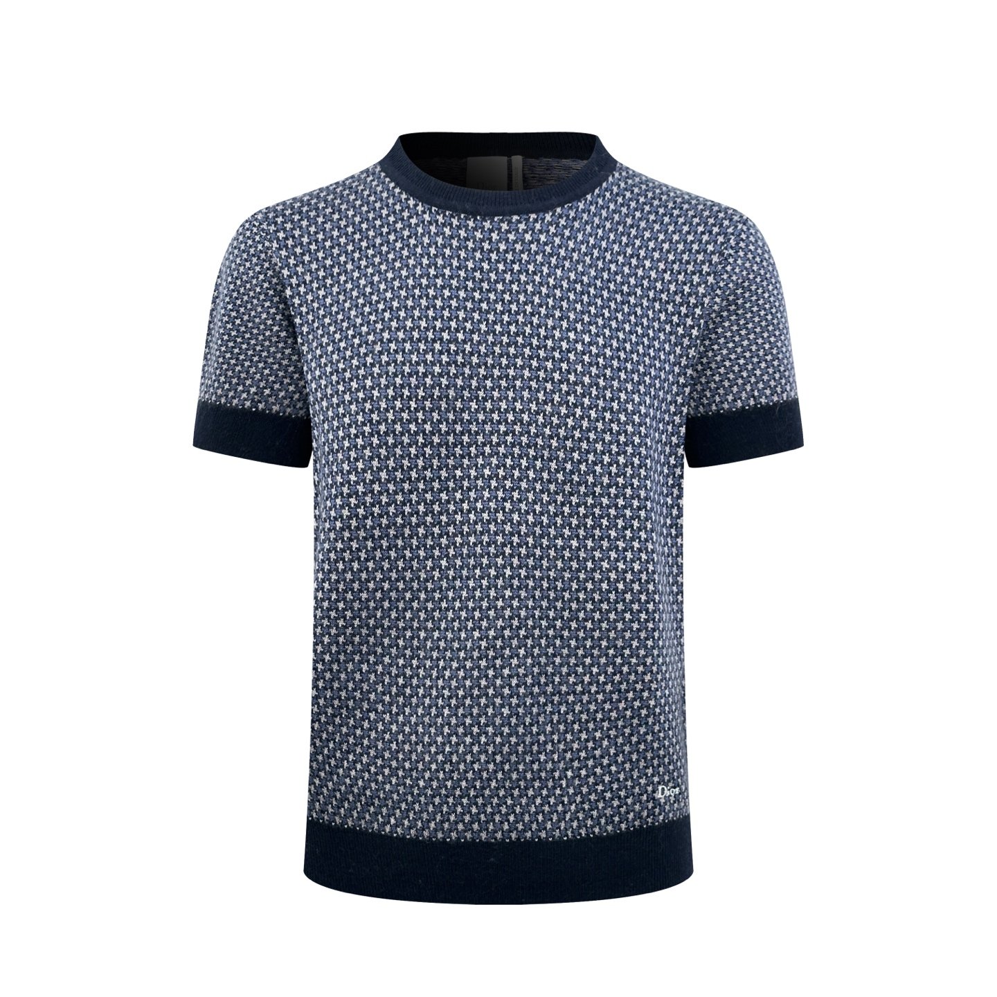 Dior jacquard embroidered short-sleeved sweater M6060604