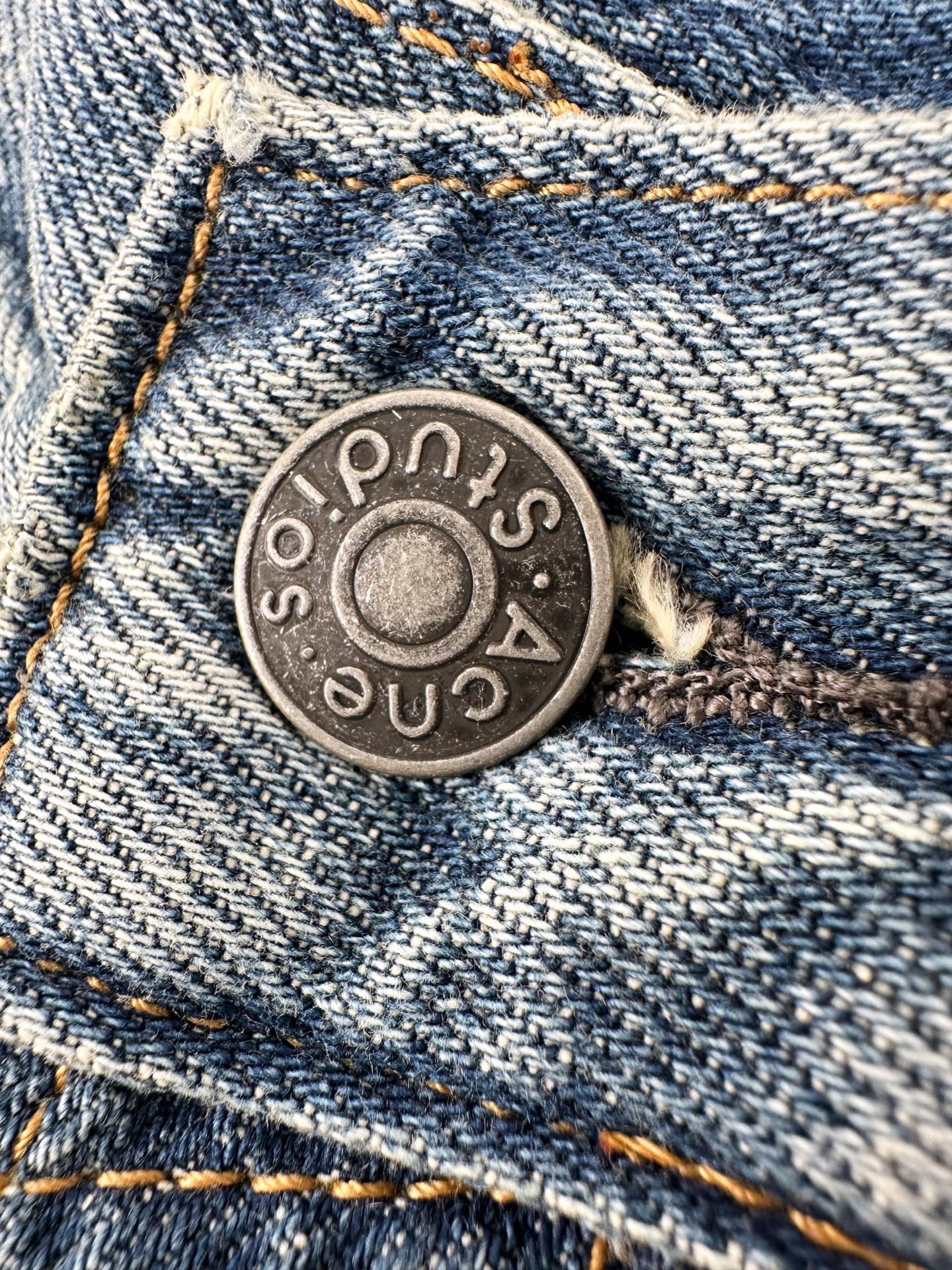 Acne Studios produces distressed denim jeans M6060903 - Image 11