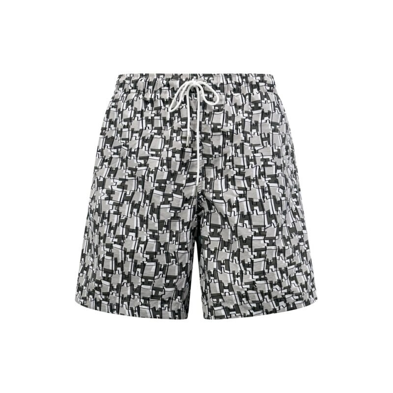 Hermes Paris Printed Logo Shorts M6060904