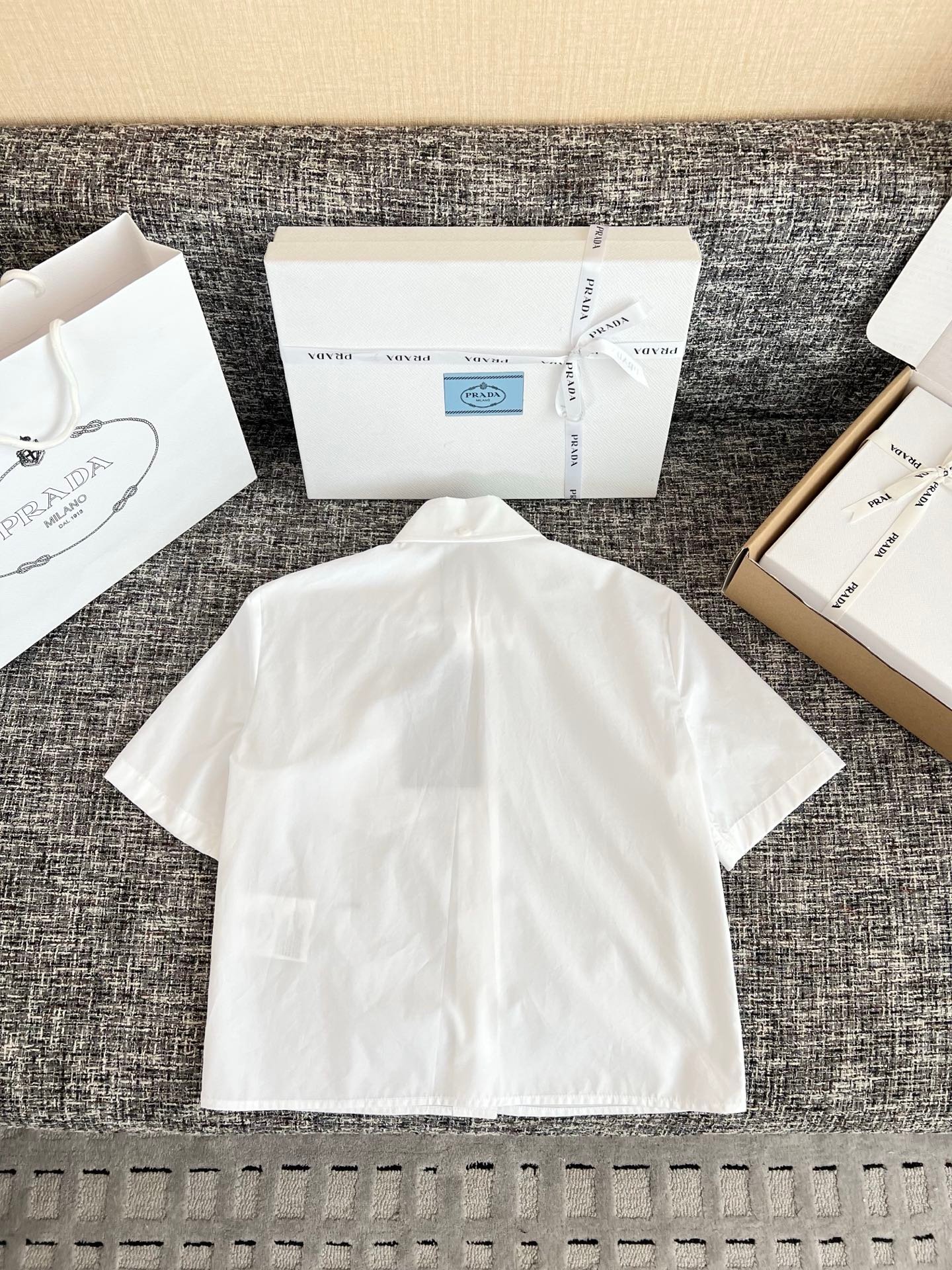 Prada patch-pocket Shirt W6061002 - Image 6