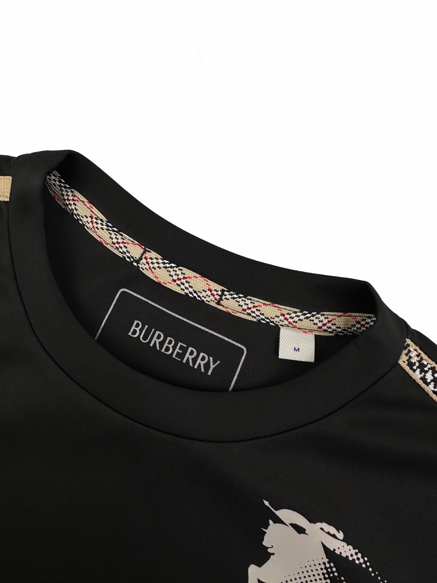 Burberry Knight Logo Check Shirt M6061101 - Image 6