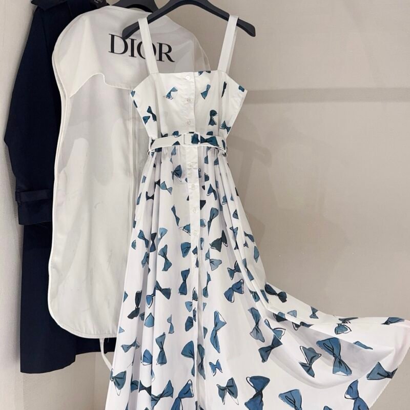 Dior Dioriviera Mid-Length Belted Dress W6061101