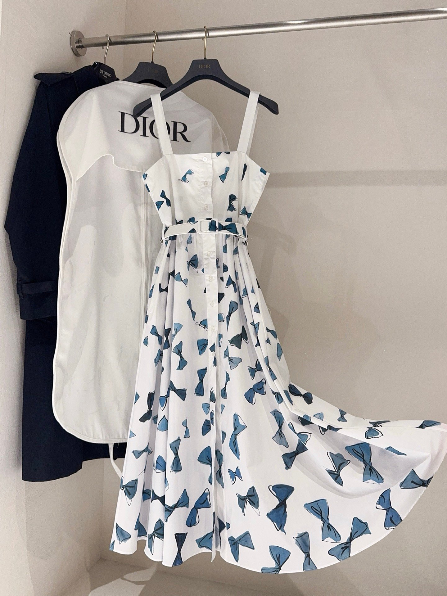 Dior Dioriviera Mid-Length Belted Dress W6061101