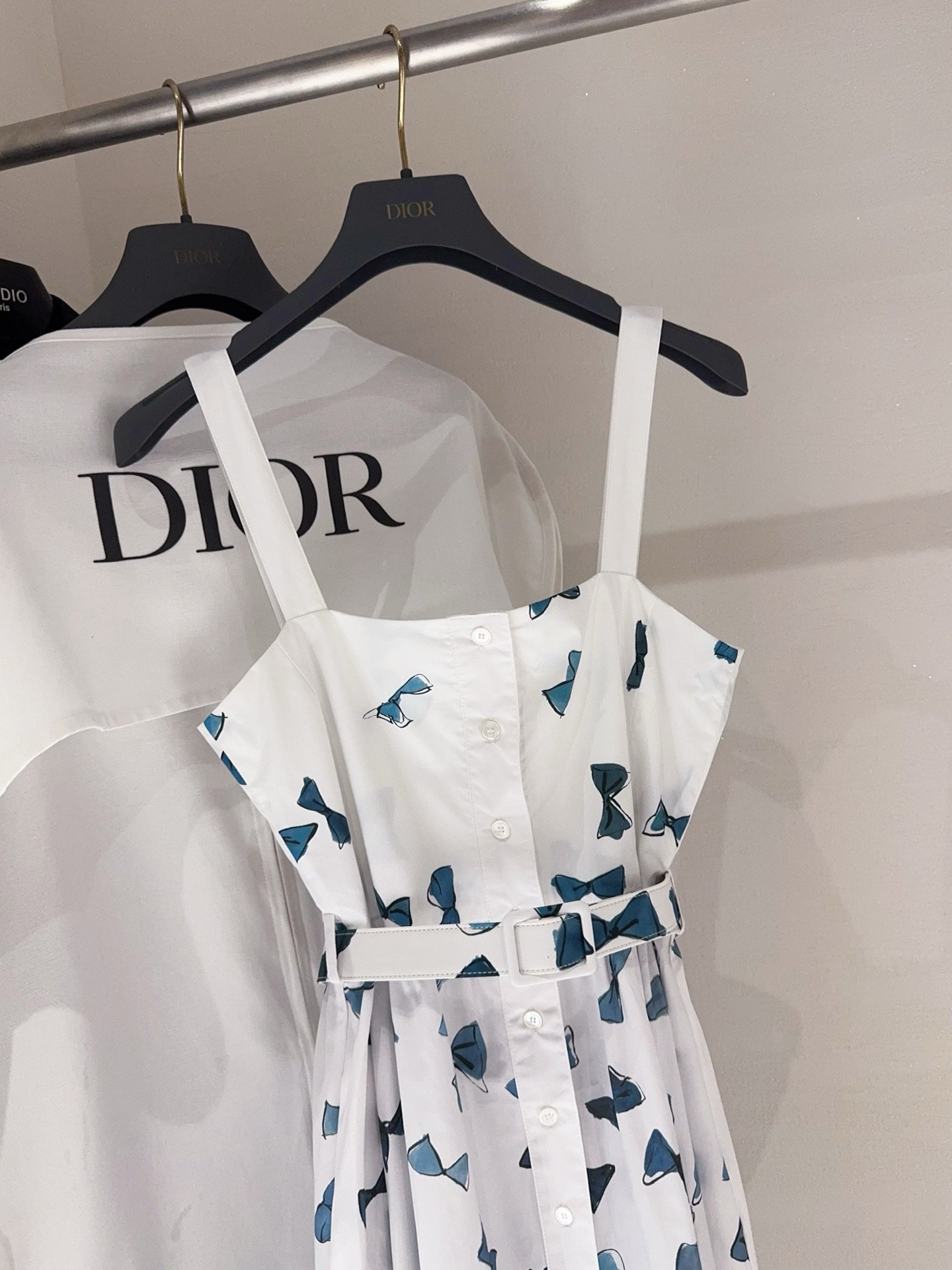 Dior Dioriviera Mid-Length Belted Dress W6061101 - Image 4