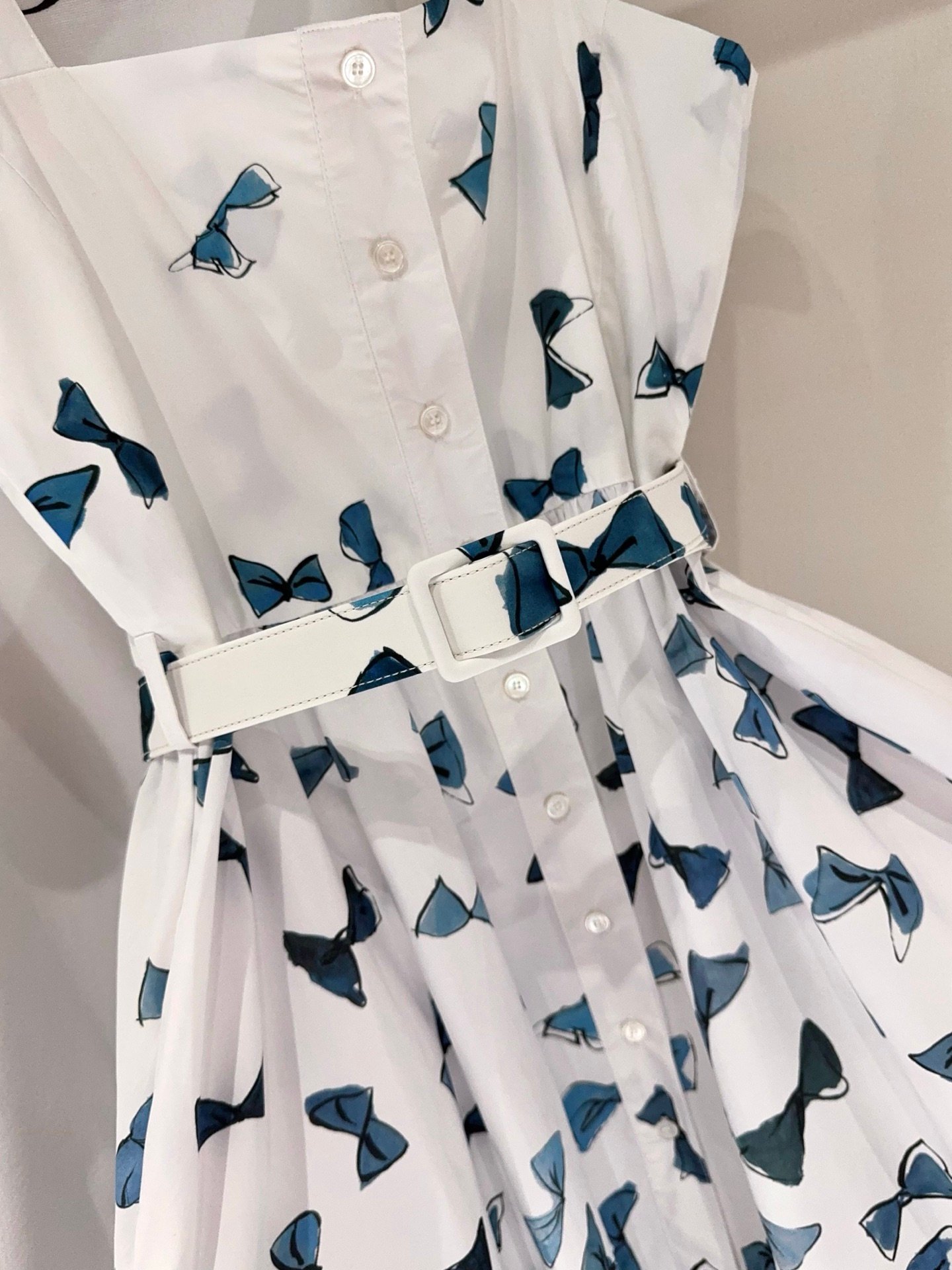 Dior Dioriviera Mid-Length Belted Dress W6061101 - Image 5