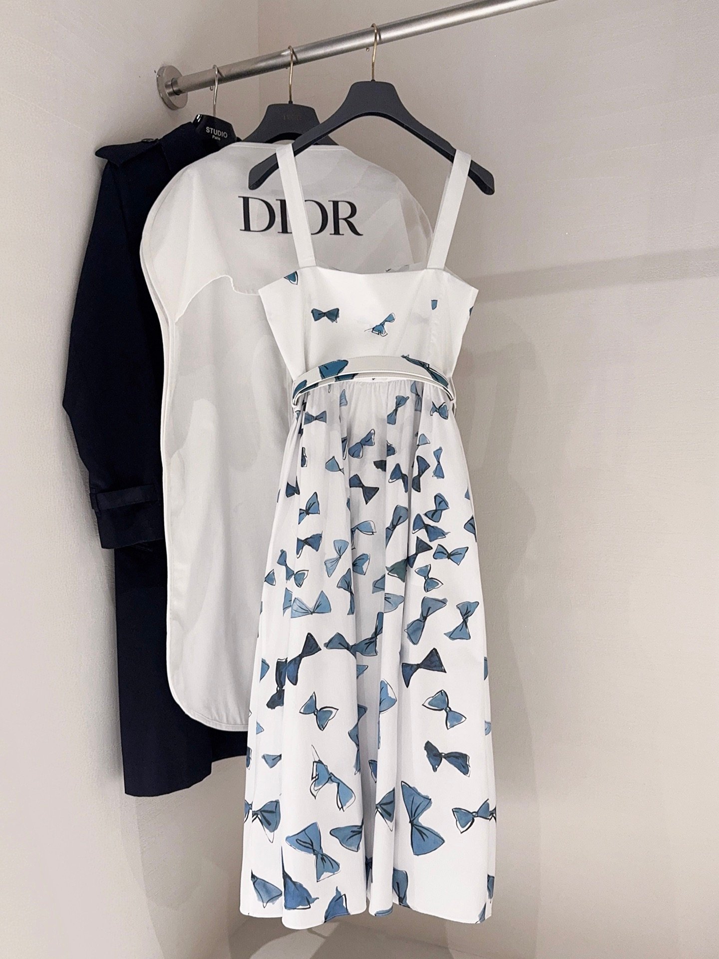 Dior Dioriviera Mid-Length Belted Dress W6061101 - Image 2