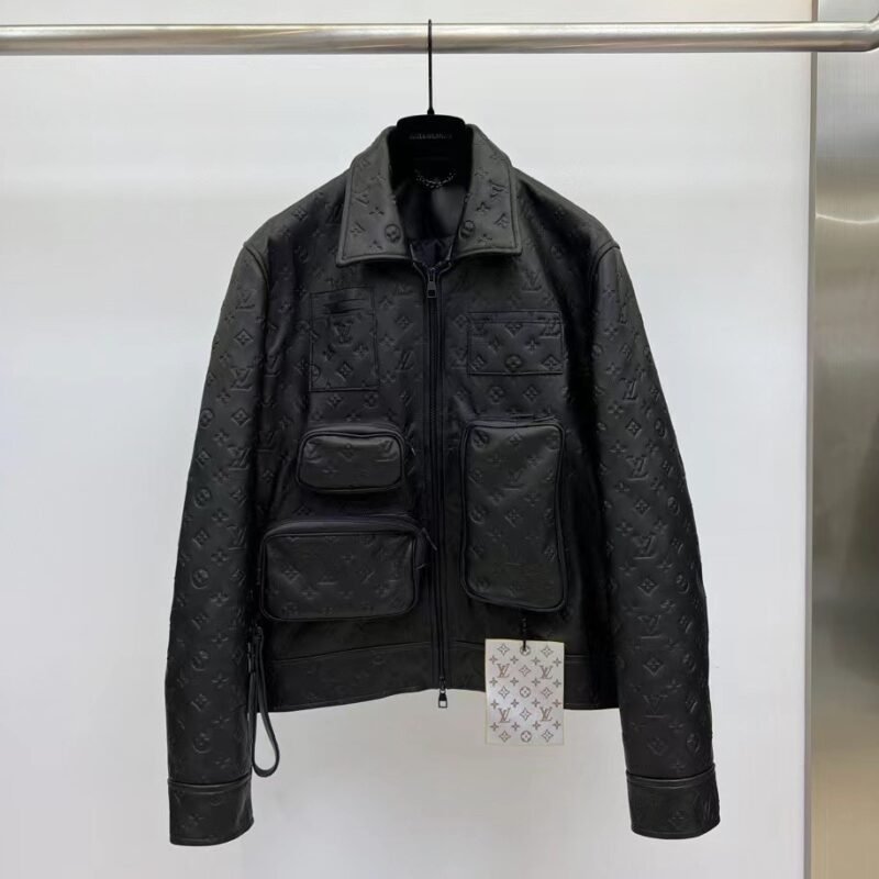 Louis Vuitton Autumn-Winter Limited Edition Sheepskin Leather Jacket Coat M6061202