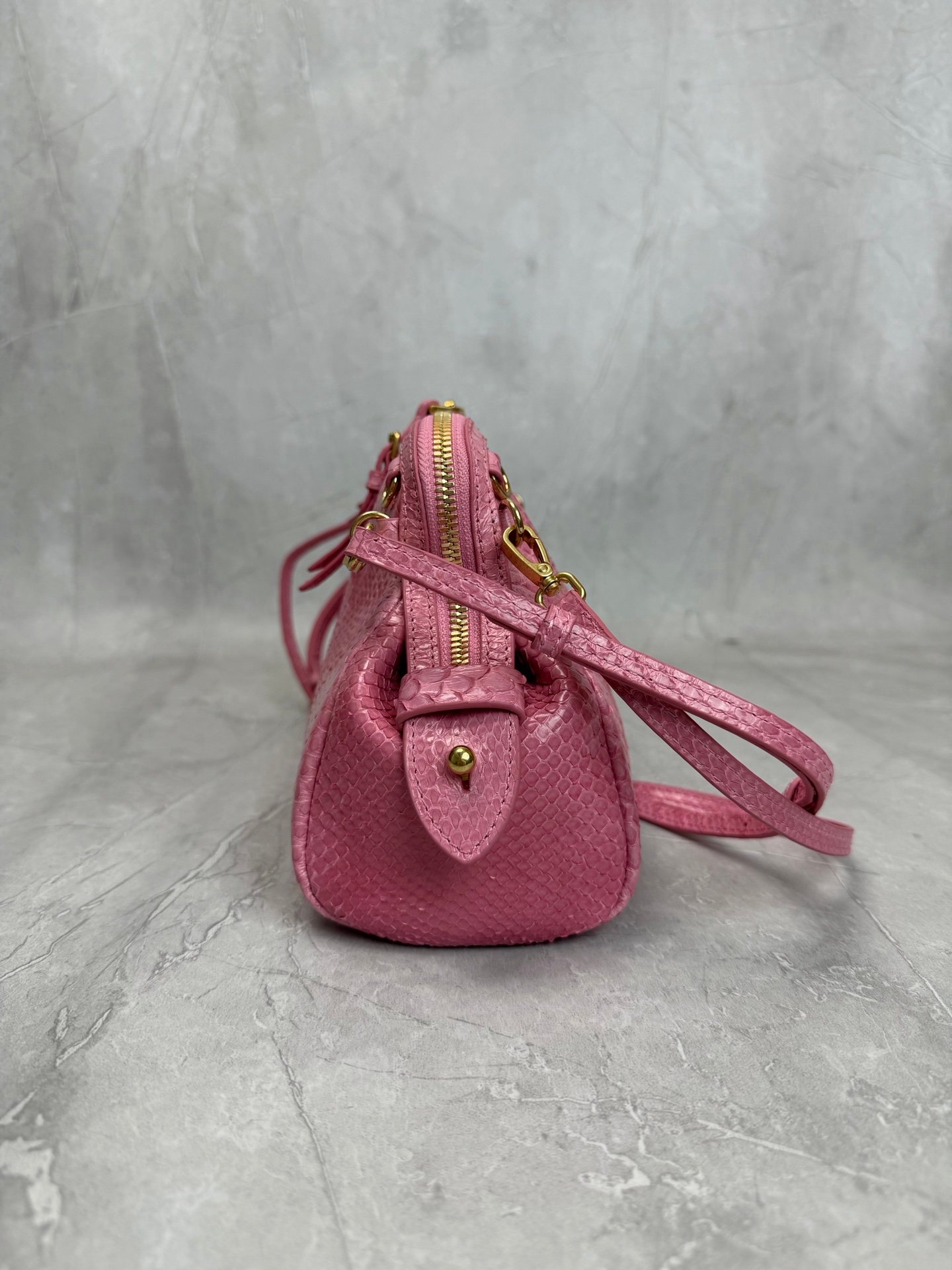 Miu Miu Caprice Snake Skin Handbag B6061603 - Image 5